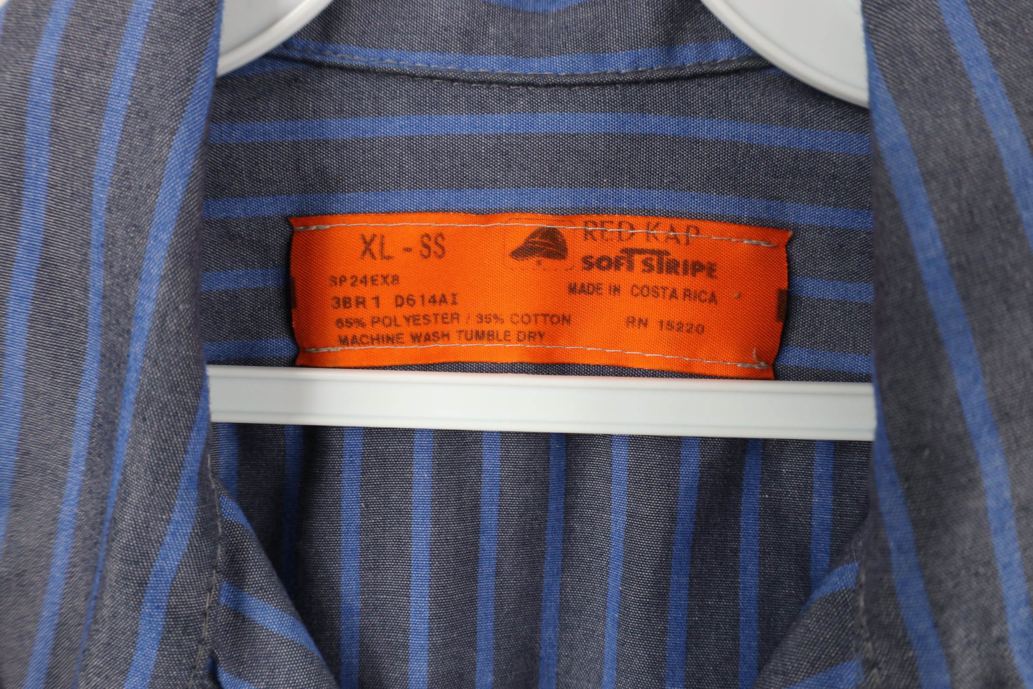 Vintage Vintage 90s Streetwear Workwear Mechanic Button Shirt Size US XL / EU 56 / 4 - 9 Thumbnail