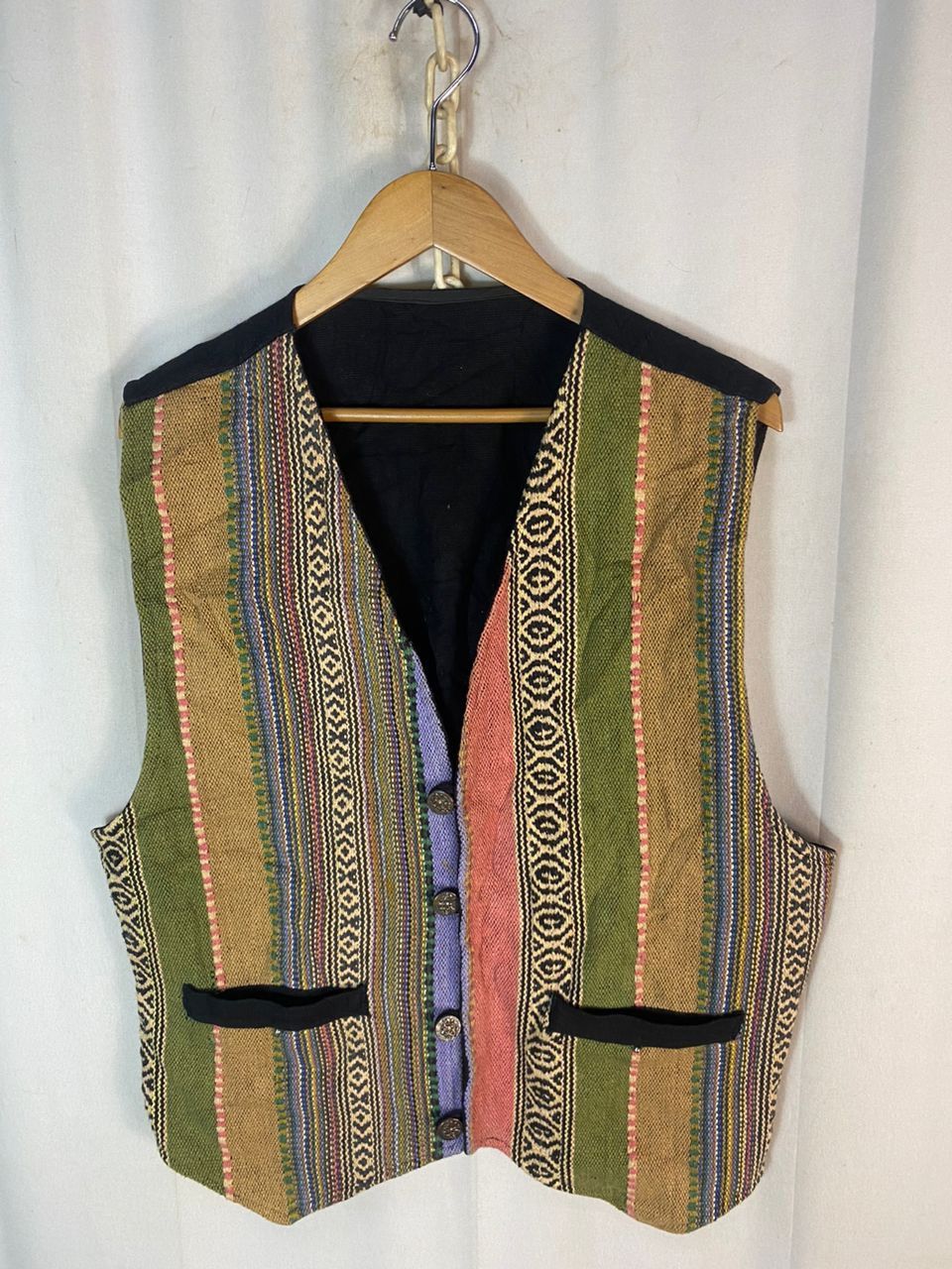Vintage native multicolor vest