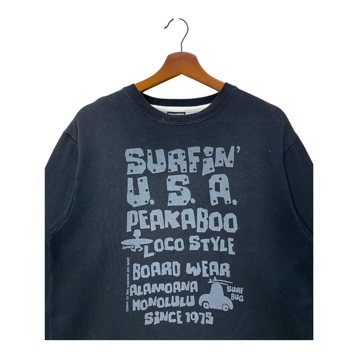 Other Peakaboo Sweatshirt Honolulu Hawaii Longboard Surf Size L Size US L / EU 52-54 / 3 - 2 Thumbnail