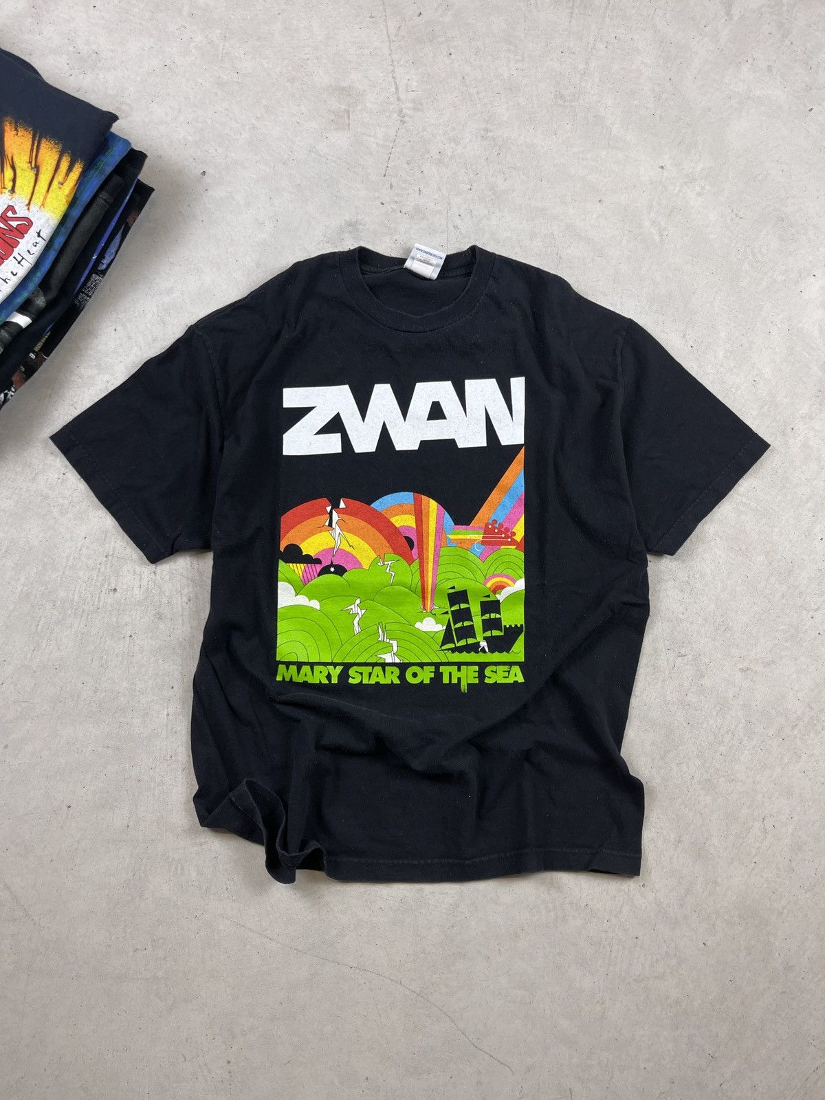 Band Tees × Vintage 2002 Zwan ‘Mary Star of the Sea’ Band Tee Size US XL / EU 56 / 4 - 1 Thumbnail
