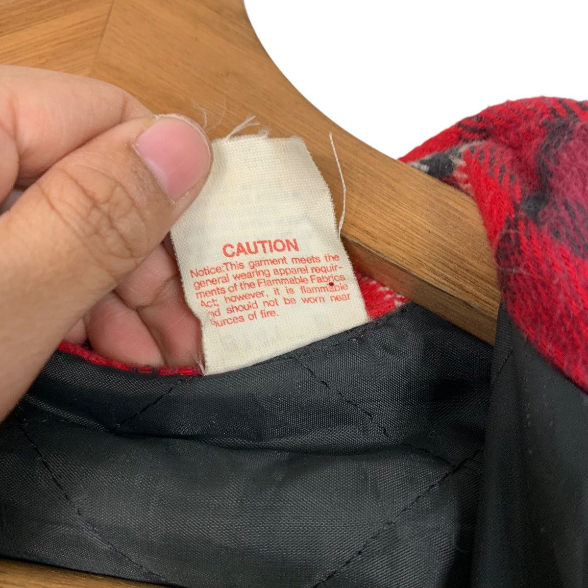 Flannel 90's FIVE BROTHER Red Checked Work Flannel Jacket #2253-C100 Size US M / EU 48-50 / 2 - 18 Thumbnail