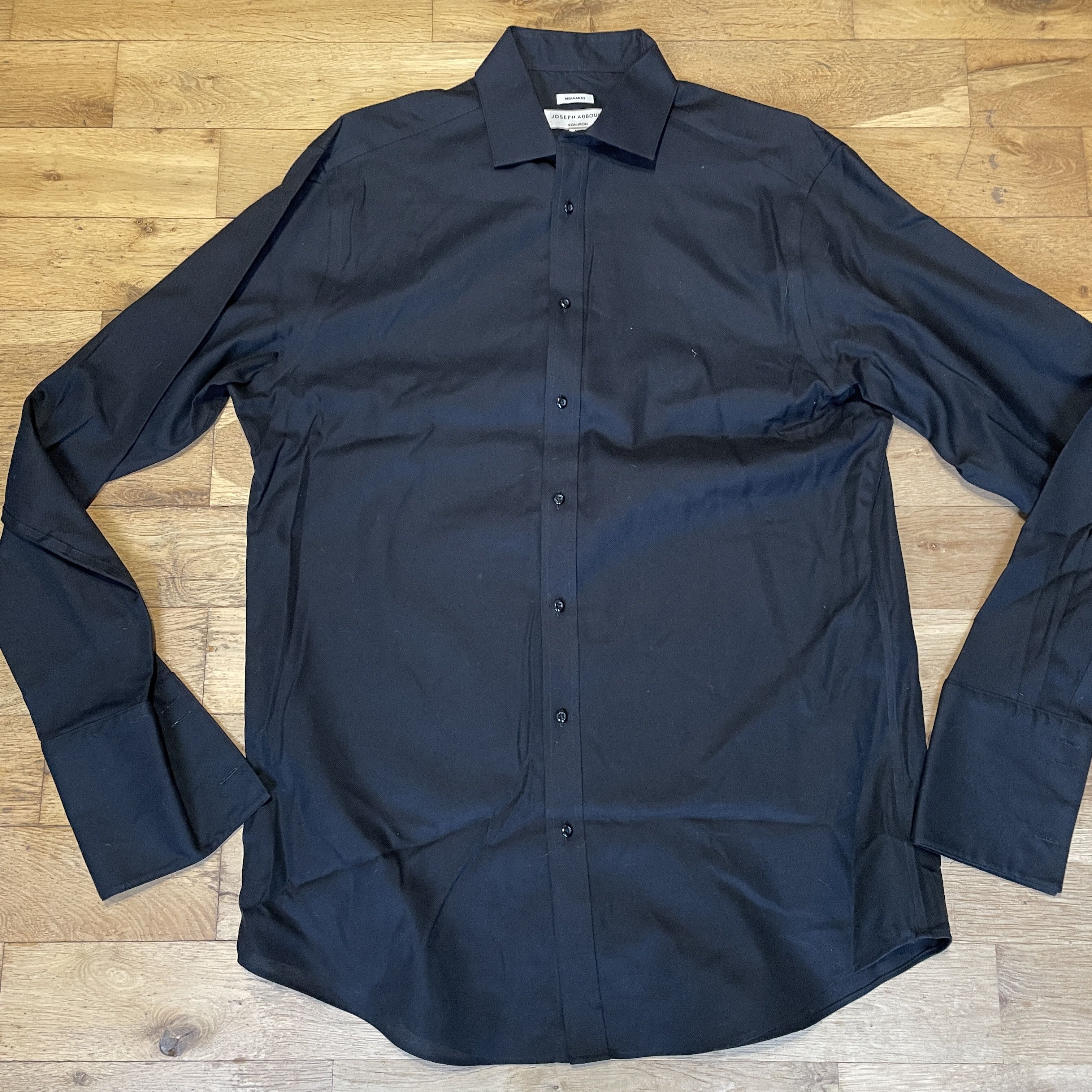 Designer × Joseph Abboud Joseph Abboud Men's Elegant Shirt With Cufflinks Cotton L Size US L / EU 52-54 / 3 - 1 Thumbnail