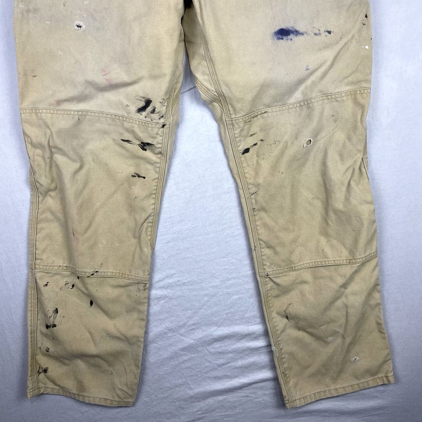 Patagonia Patagonia Pants Mens 34 Beige Iron Forge Hemp Canvas Double Knee Workwear Hiking Size US 34 / EU 50 - 3 Thumbnail