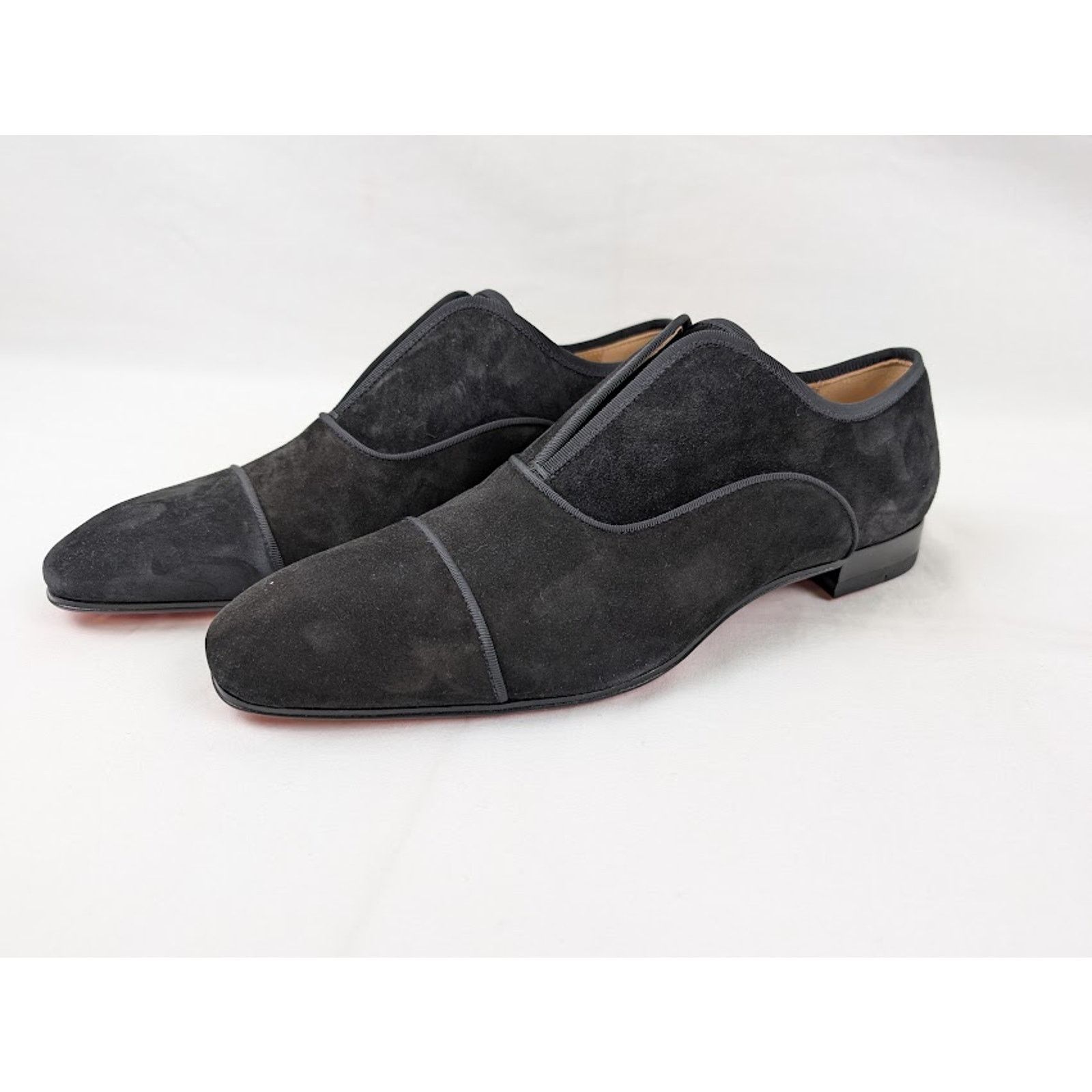 Christian Louboutin o1rshd1 Alpha Male Flat Shoes in Black Size US 9.5 / EU 42-43 - 11 Thumbnail