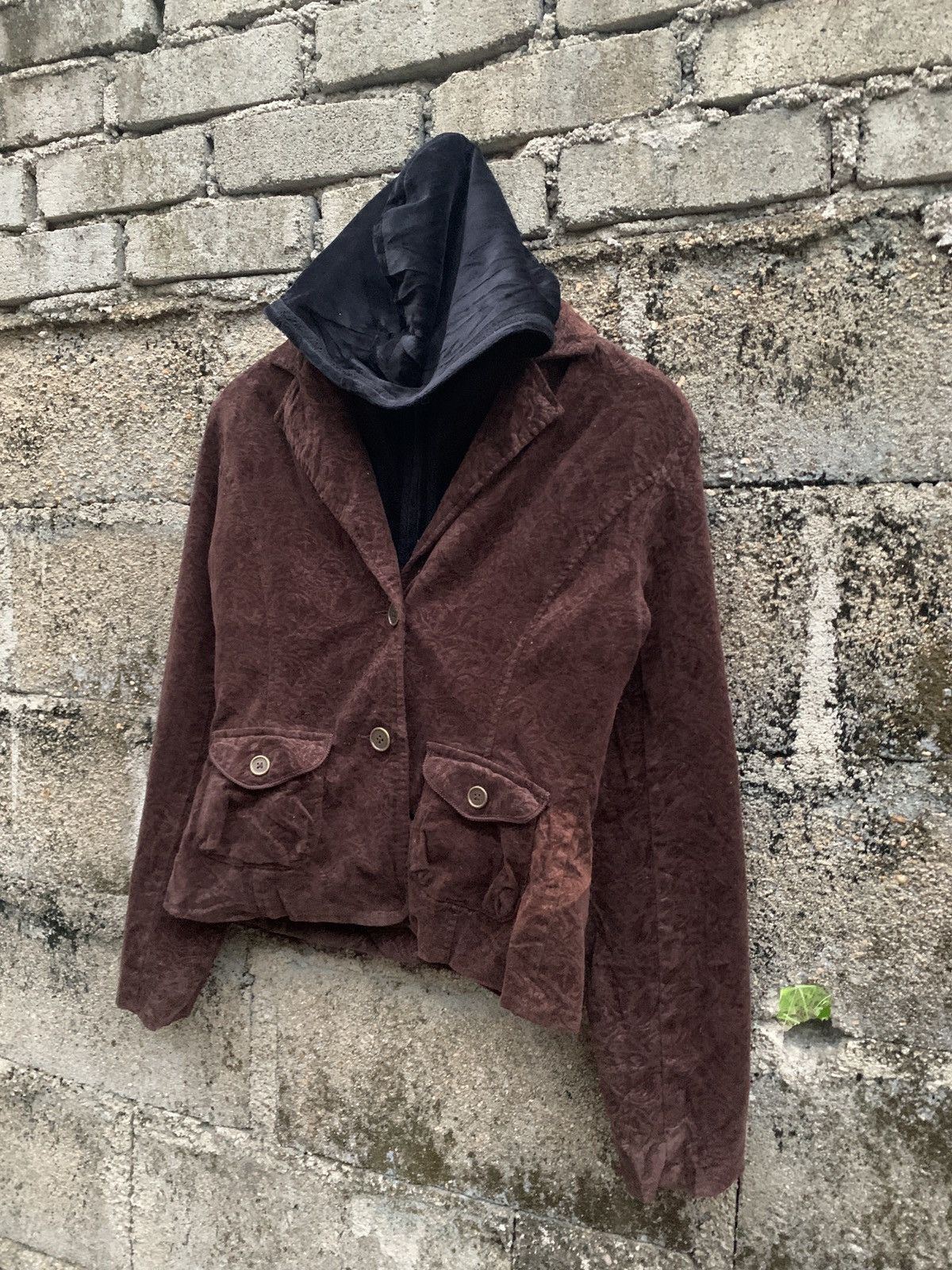 Mossimo × Vintage Vintage Mossimo Hooded Jacket Nice Design Size S / US 4 / IT 40 - 3 Thumbnail