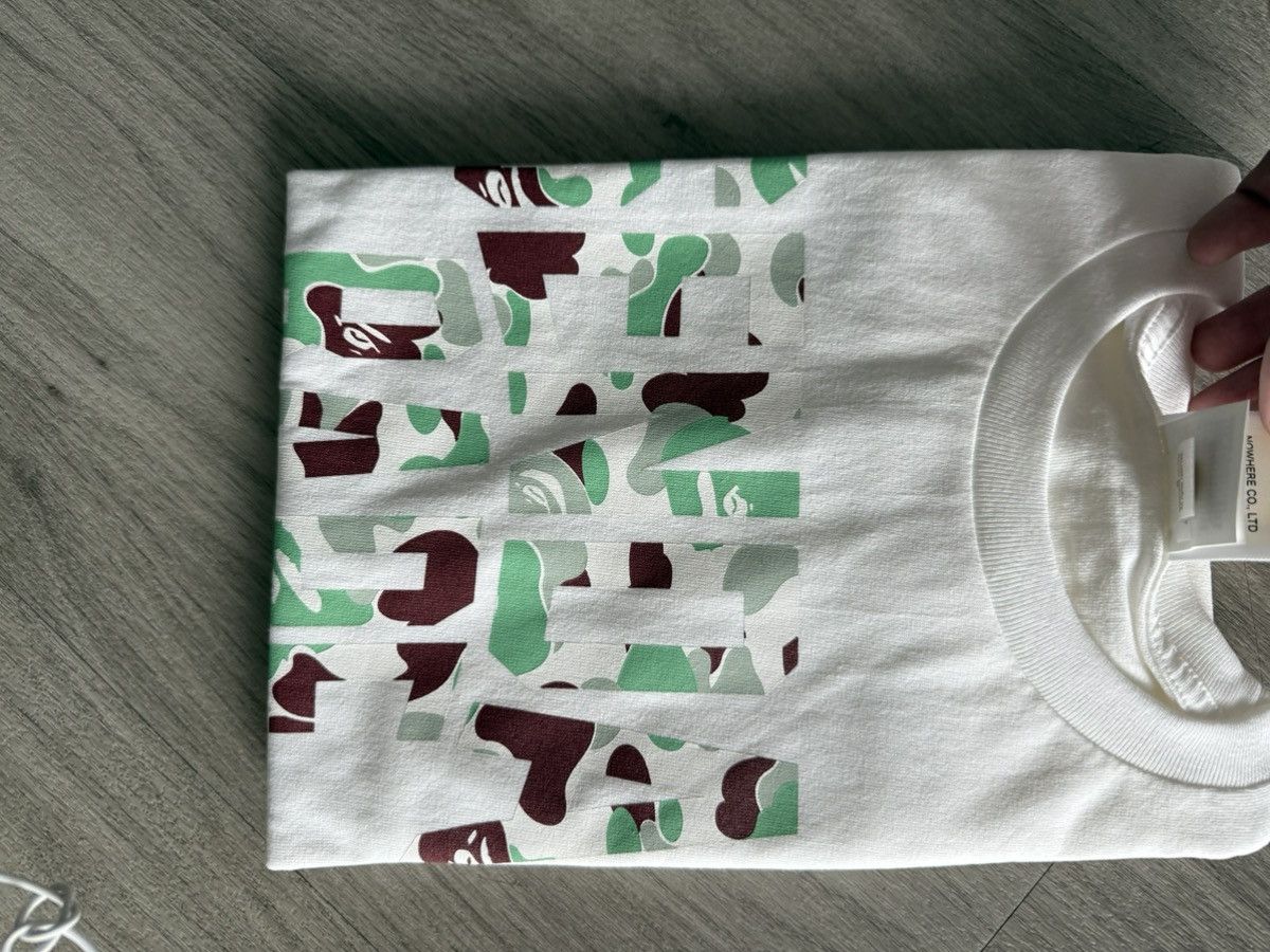 Bape Bape Sendai store camo tee Size US M / EU 48-50 / 2 - 3 Thumbnail