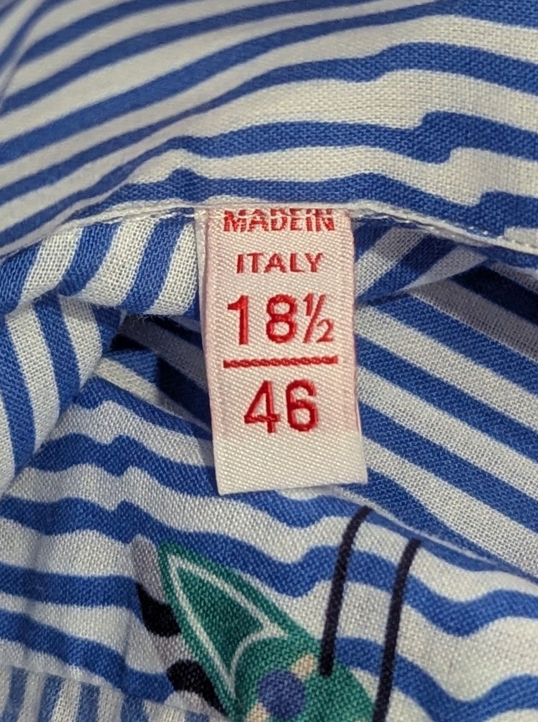 Isaia ISAIA Kayak Striped SS Button Up Shirt Light Blue 46 US 18 Size US XXL / EU 58 / 5 - 7 Thumbnail