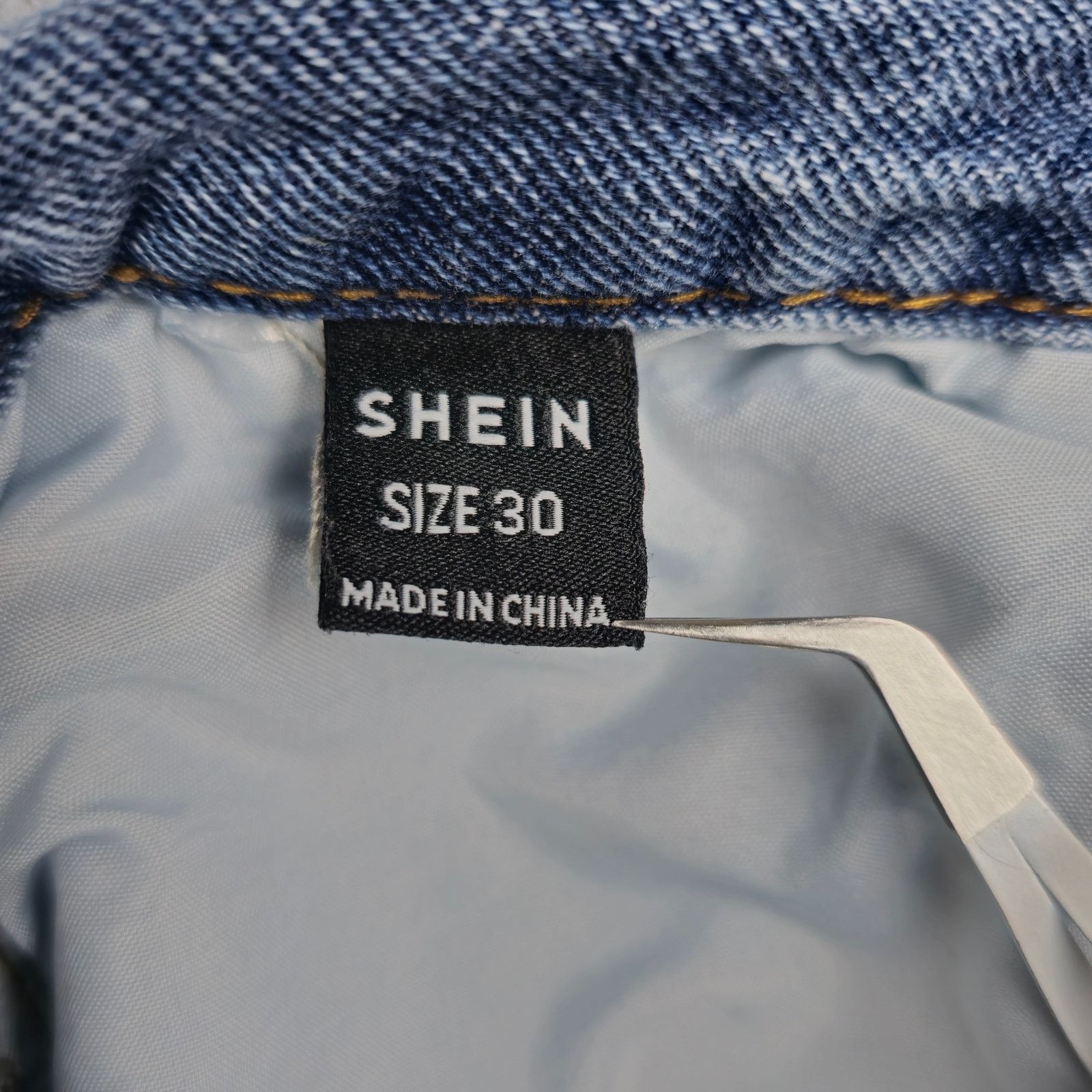 Shein Shein Womens Size 30x29 High Waist Jeans Size 30" / US 8 / IT 44 - 7 Thumbnail