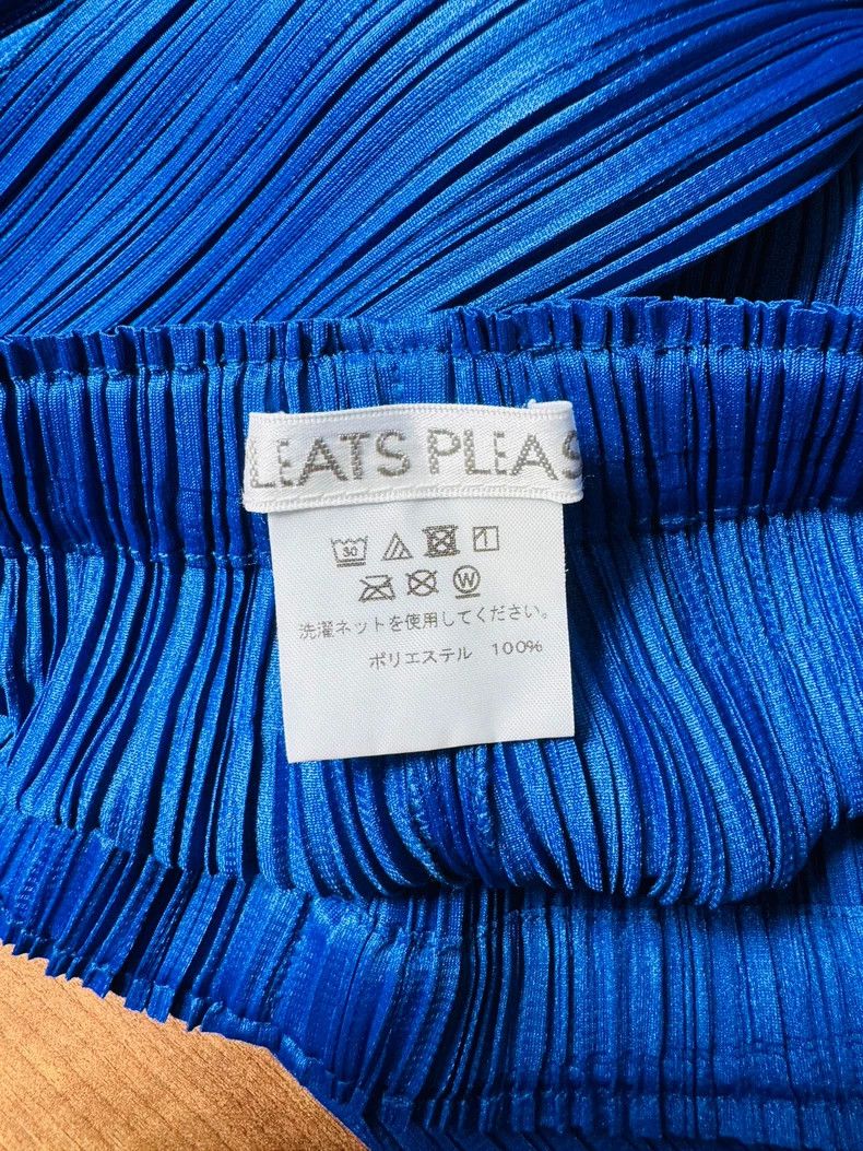 Issey Miyake issey miyake size:4 Electric blue trousers Size 42" / US 20 - 4 Thumbnail
