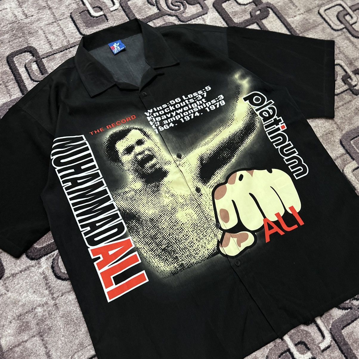 Fubu Fubu Platinium vintage full print shirt Muhammad Ali Boxing Size US XXL / EU 58 / 5 - 3 Thumbnail