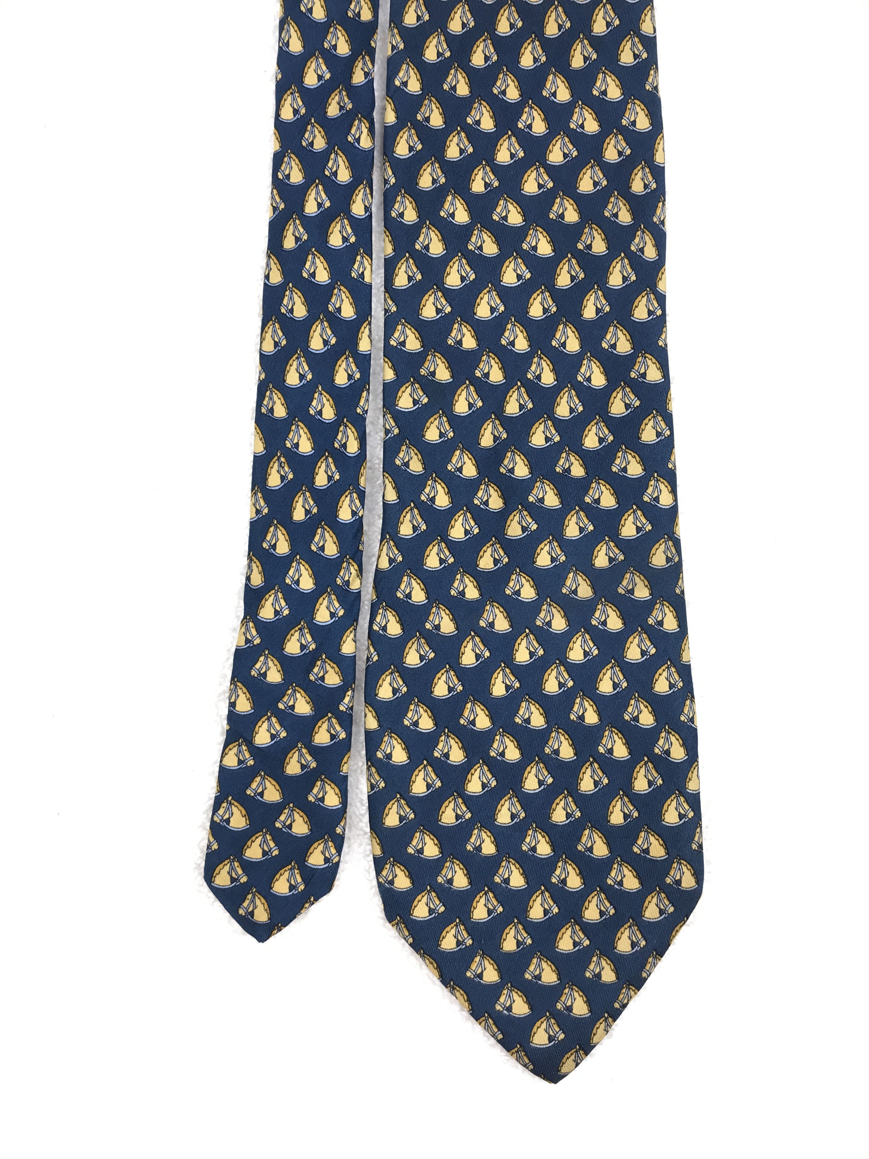 Enrico Coveri × Vintage Vintage Enrico Coveri Silk Necktie Size ONE SIZE - 3 Thumbnail