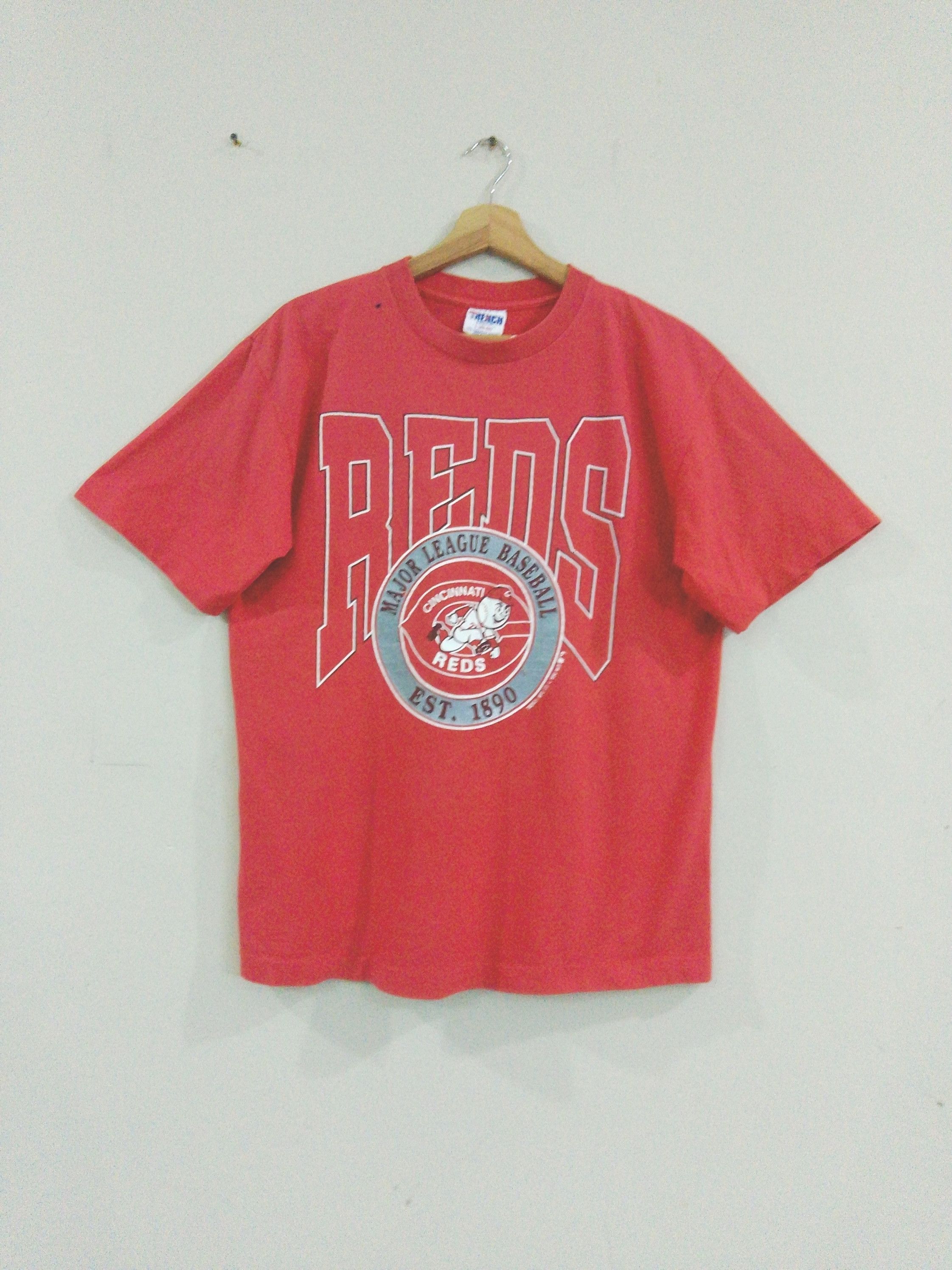 Other VINTAGE MLB CINCINNATI REDS Size US L / EU 52-54 / 3 - 1 Thumbnail