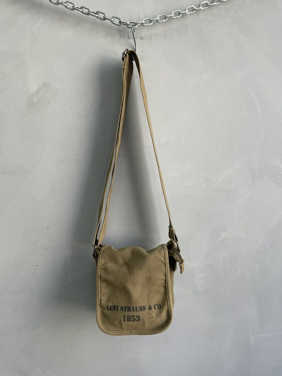 Levi's Rare canvas Levis vintage diesel style bag army Size ONE SIZE - 2 Thumbnail