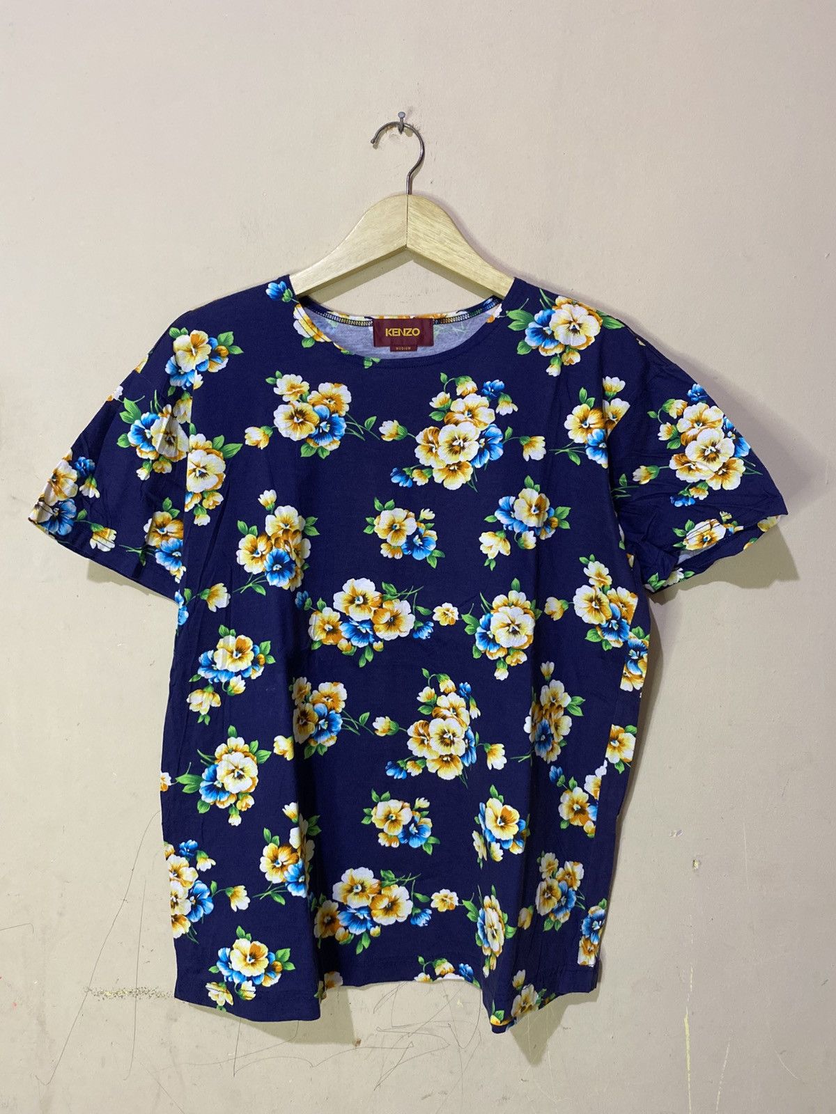Kenzo Kenzo Floral Tshirt Size M / US 6-8 / IT 42-44 - 1 Thumbnail