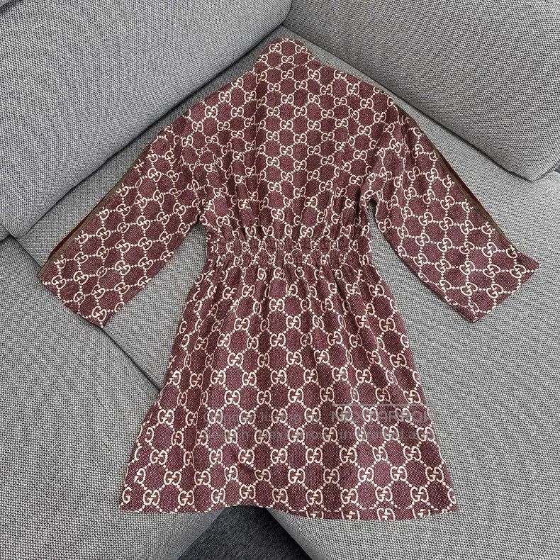 Gucci Gucci Full logo printed silk dress Size XXS / US 00 / IT 34 - 2 Thumbnail
