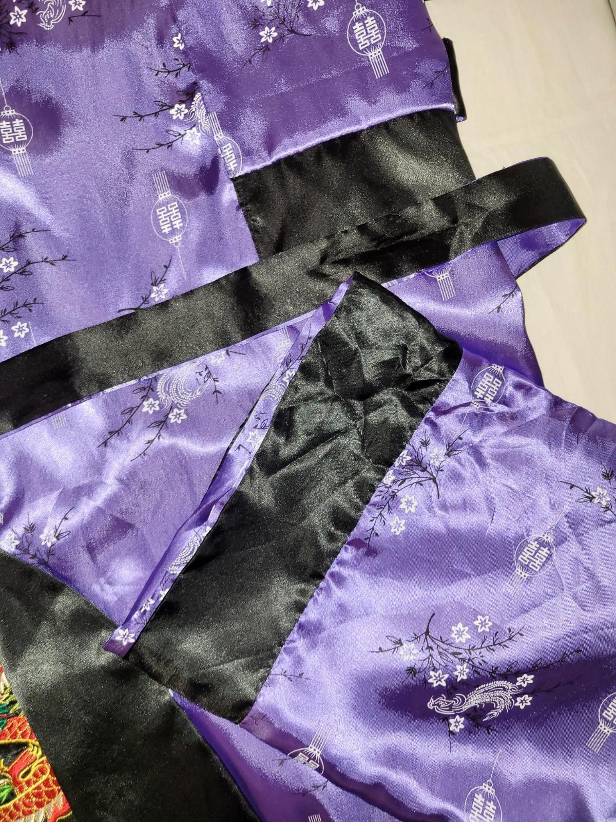 The Unbranded Brand unisex XL asian inspired reversible robe Size ONE SIZE - 4 Thumbnail
