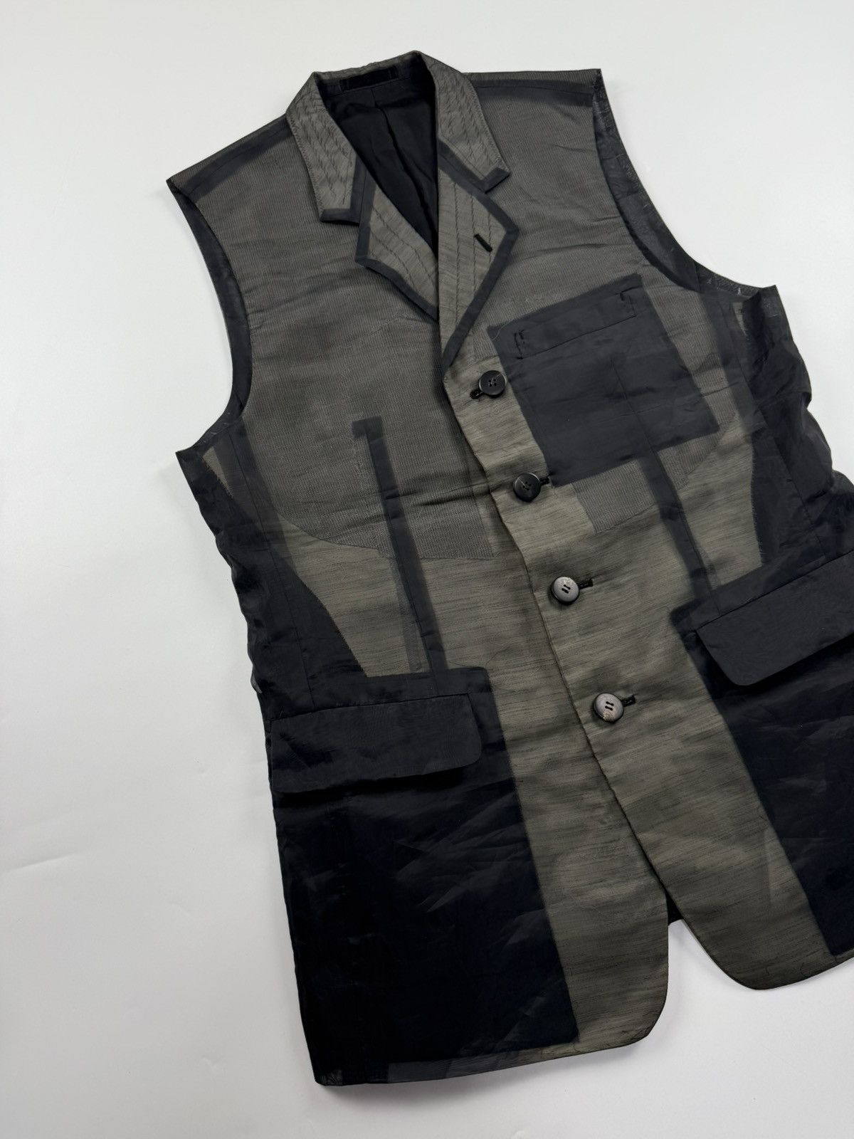 Issey Miyake Issey Miyake Men S/S’96 Vest Size US M / EU 48-50 / 2 - 6 Thumbnail