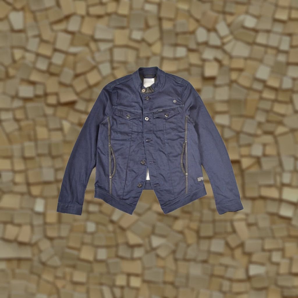 G-Star G-Star Raw Arc Regent Jkt Wmn Womens Denim Jacket Size M Blue Stars Basic Jacket Womens Mens Size M / US 6-8 / IT 42-44 - 1 Thumbnail