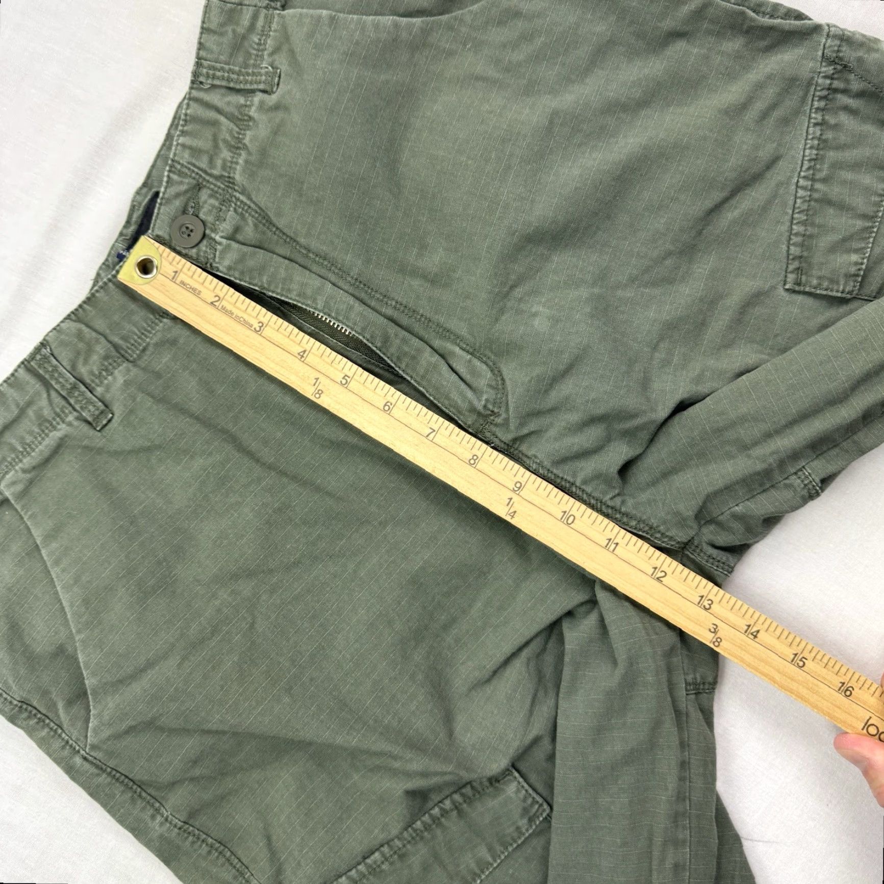 Vintage VINTAGE No Boundaries Cargo Shorts Men 34 Green 90s Grunge Hipster Outdoor Casual Size US 34 / EU 50 - 7 Thumbnail