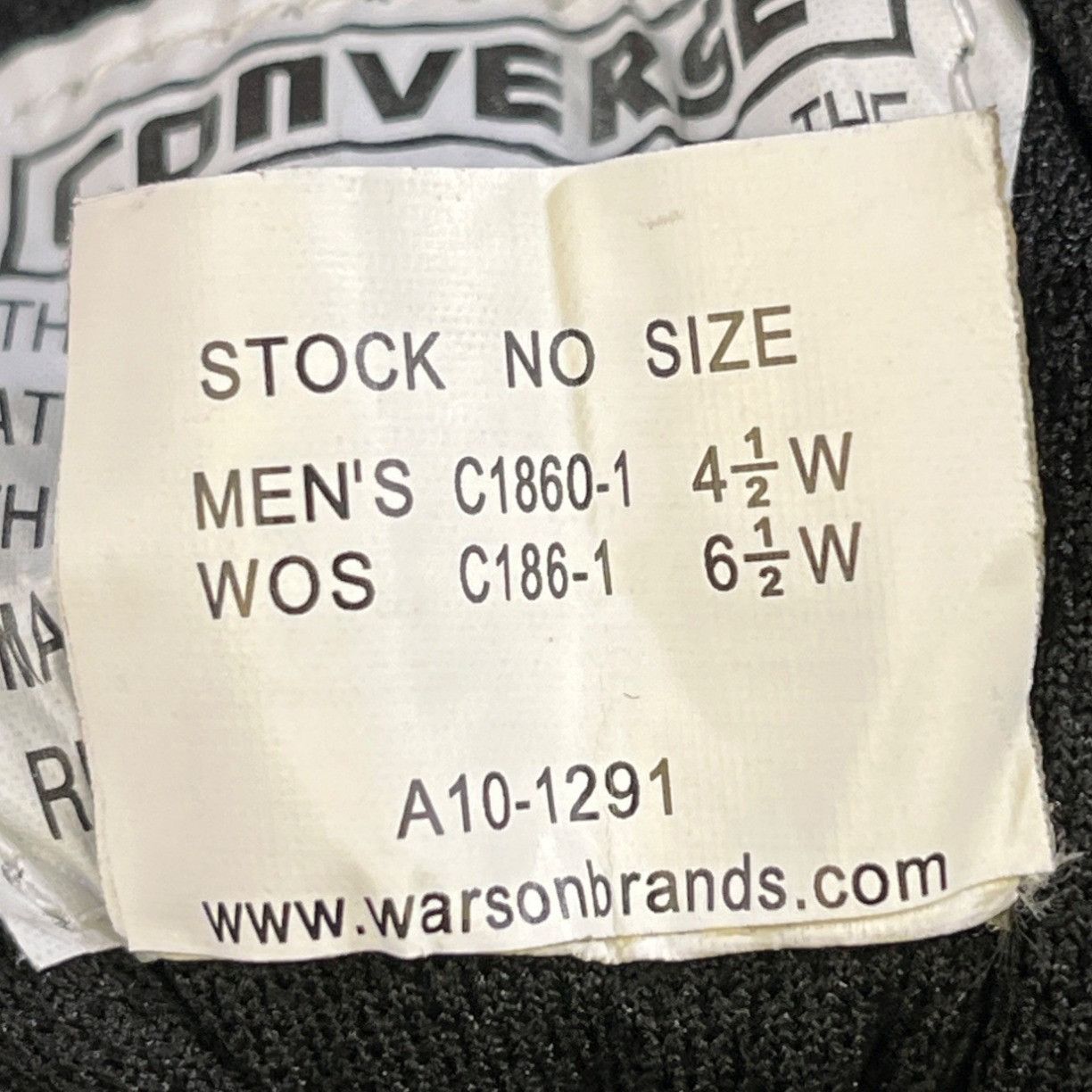 Converse Converse Women's Black Work Shoes/Sneakers Sz 6.5W SKU 5379 Size US 6.5 / IT 36.5 - 7 Thumbnail