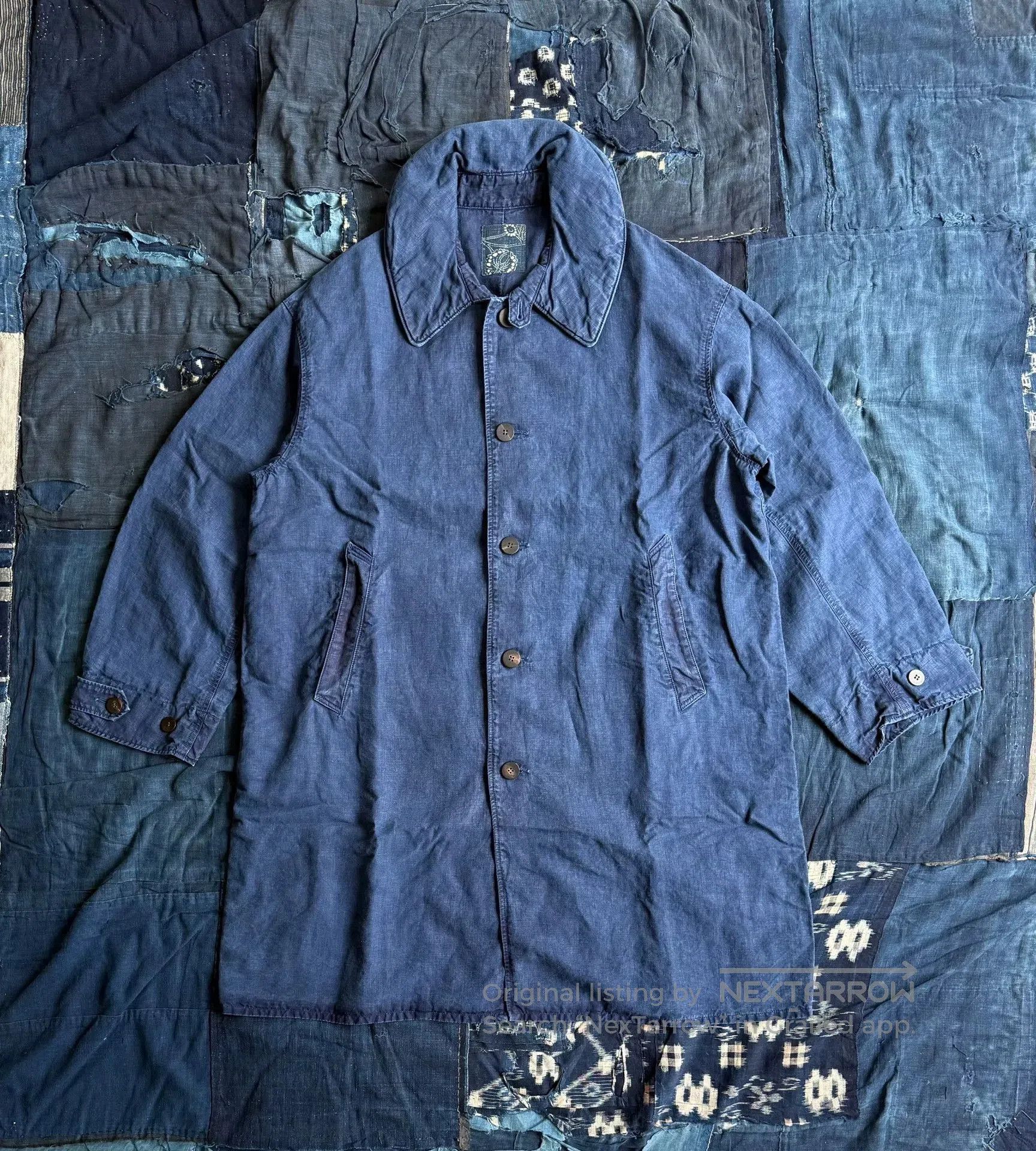 Visvim visvim indigo linen balmat parka coat. Size US M / EU 48-50 / 2 - 1 Thumbnail