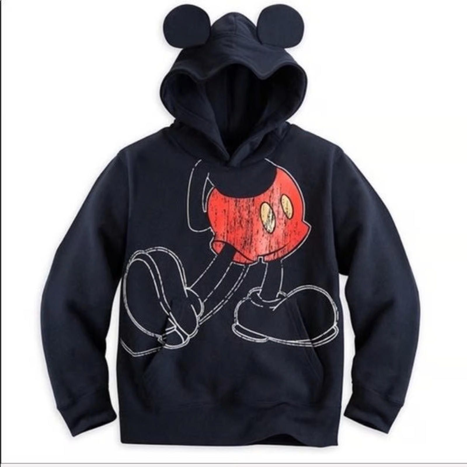 Disney Disney Parks Youth Pullover Mickey Hoodie with Ears-Youth XL Size US XL / EU 56 / 4 - 1 Thumbnail