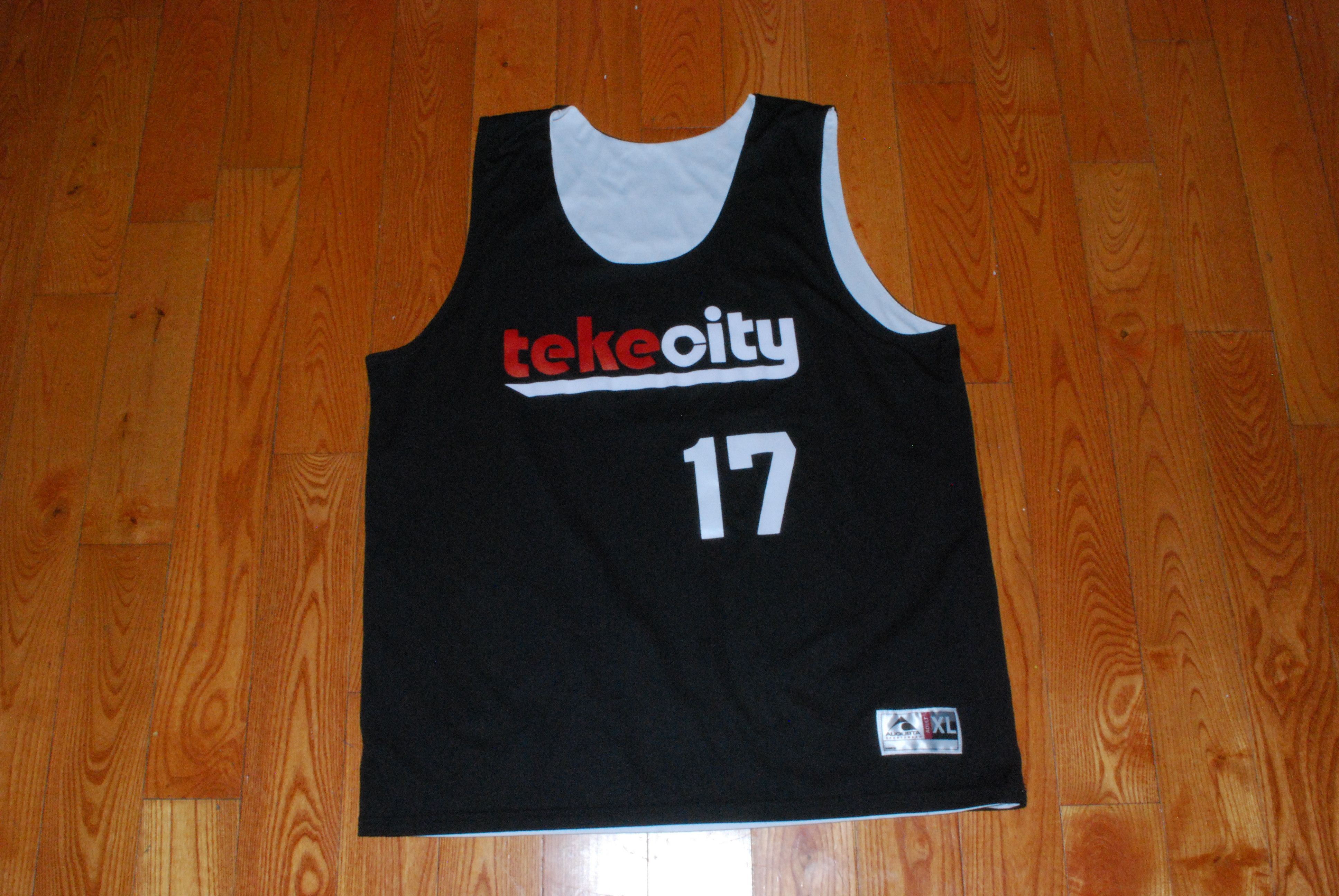 Augusta Sportswear Vintage Varsity Basketball Jersey Tekecity #17 by Augusta Size US XL / EU 56 / 4 - 1 Thumbnail