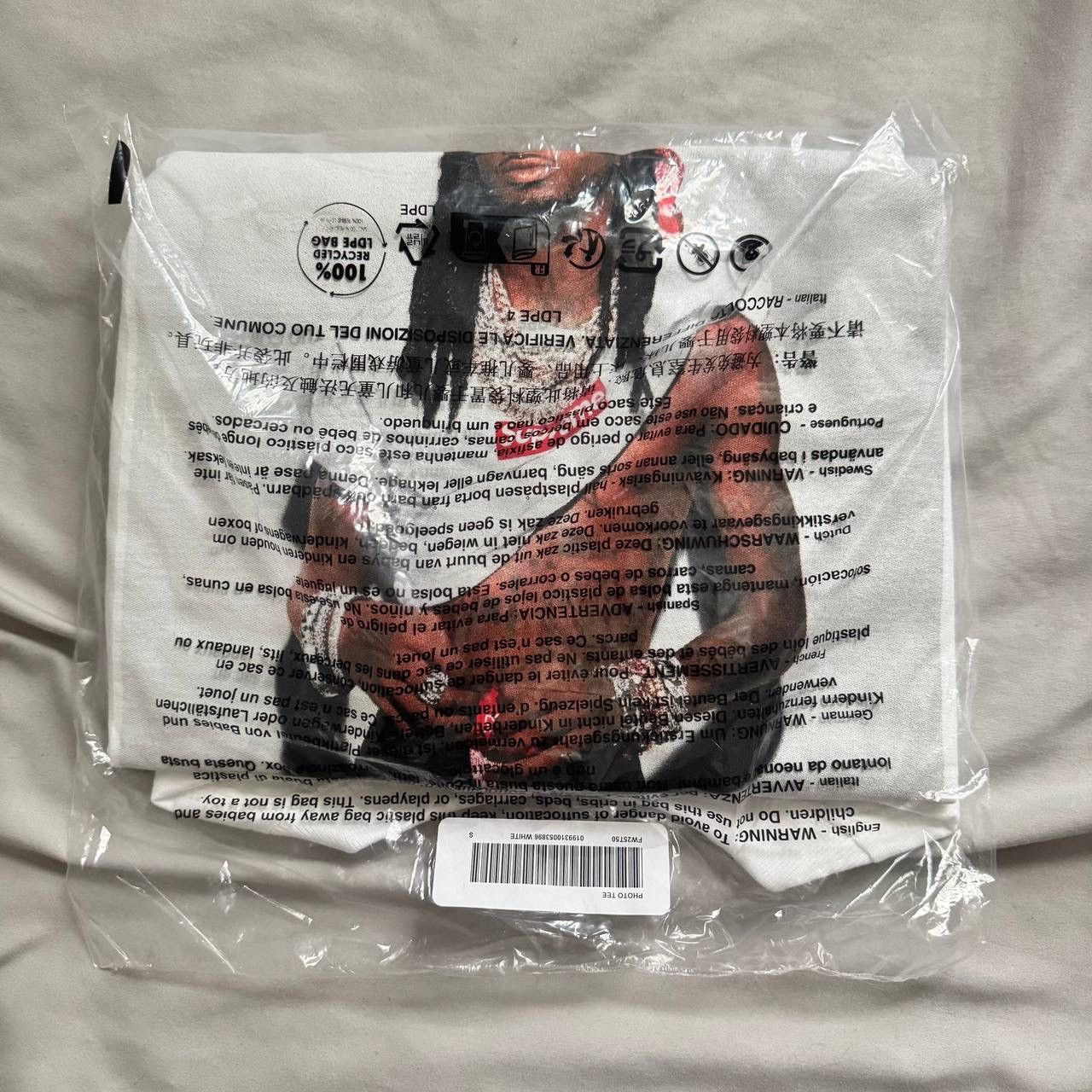 Supreme Supreme Playboi Carti Tee Size US S / EU 44-46 / 1 - 3 Thumbnail