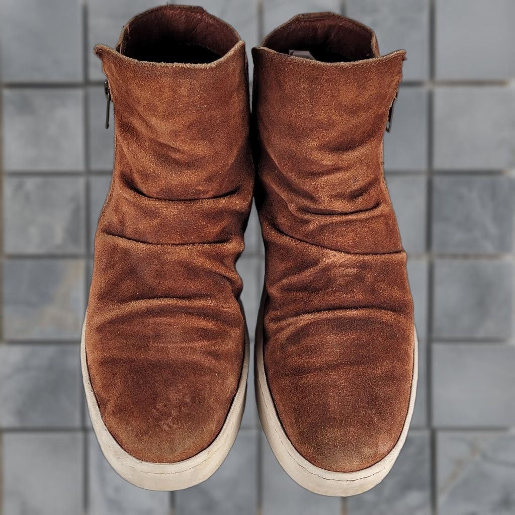 Born VINTAGE Born Scone Brown Leather Boots Sneaker Women's Size 8.5 M Size US 9 / IT 39 - 1 Thumbnail