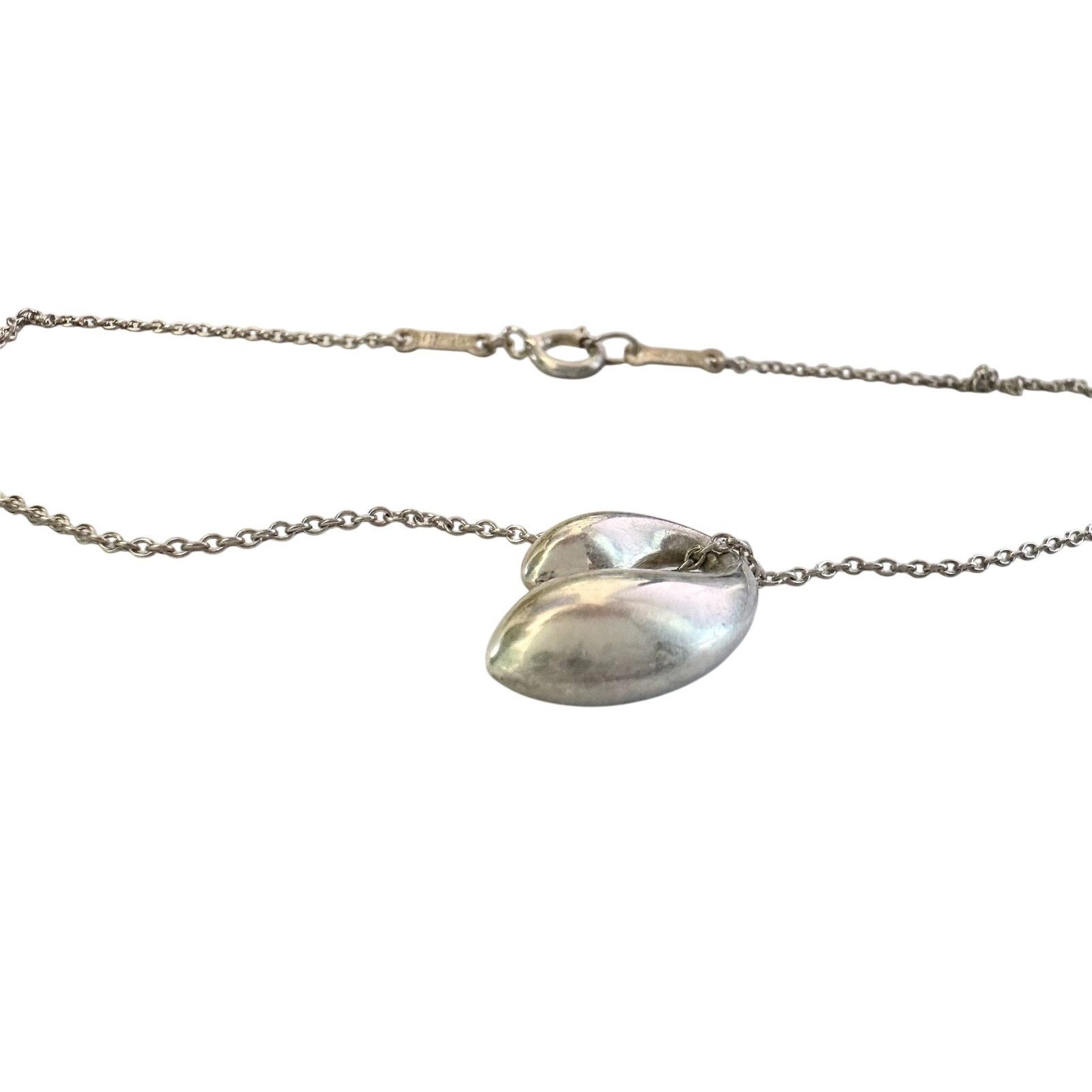 Tiffany & Co. Tiffany & Co Elsa Peretti Double Teardrop Necklace Size ONE SIZE - 9 Thumbnail