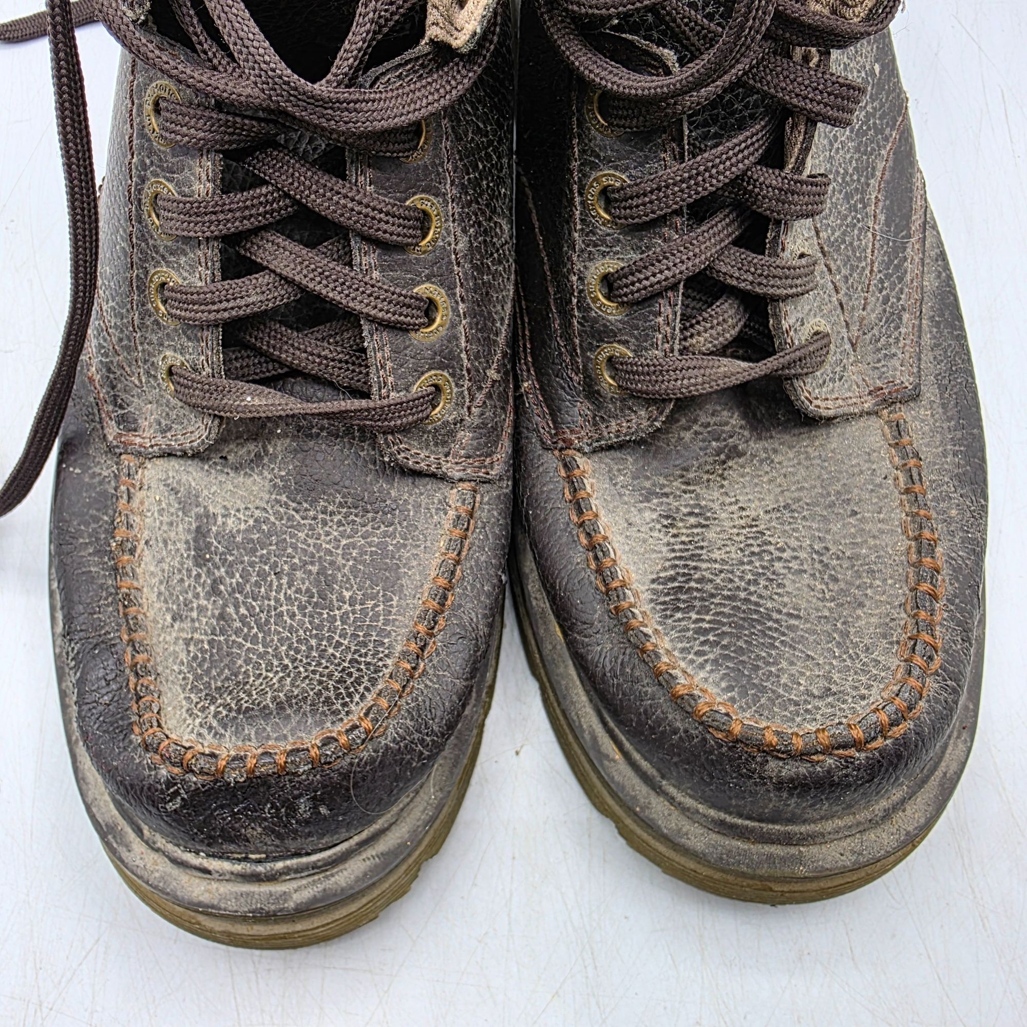 Dr. Martens Dr Martens Garvey Mens 11 Brown Leather Chukka Ankle Boots W Size US 11 / EU 44 - 10 Thumbnail