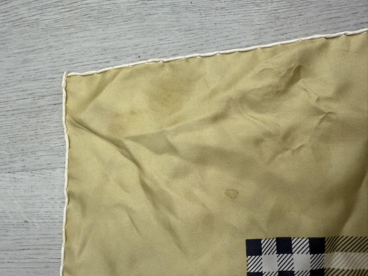 Burberry Vintage Burberrys Nova Check Silk Scarf Size ONE SIZE - 6 Thumbnail
