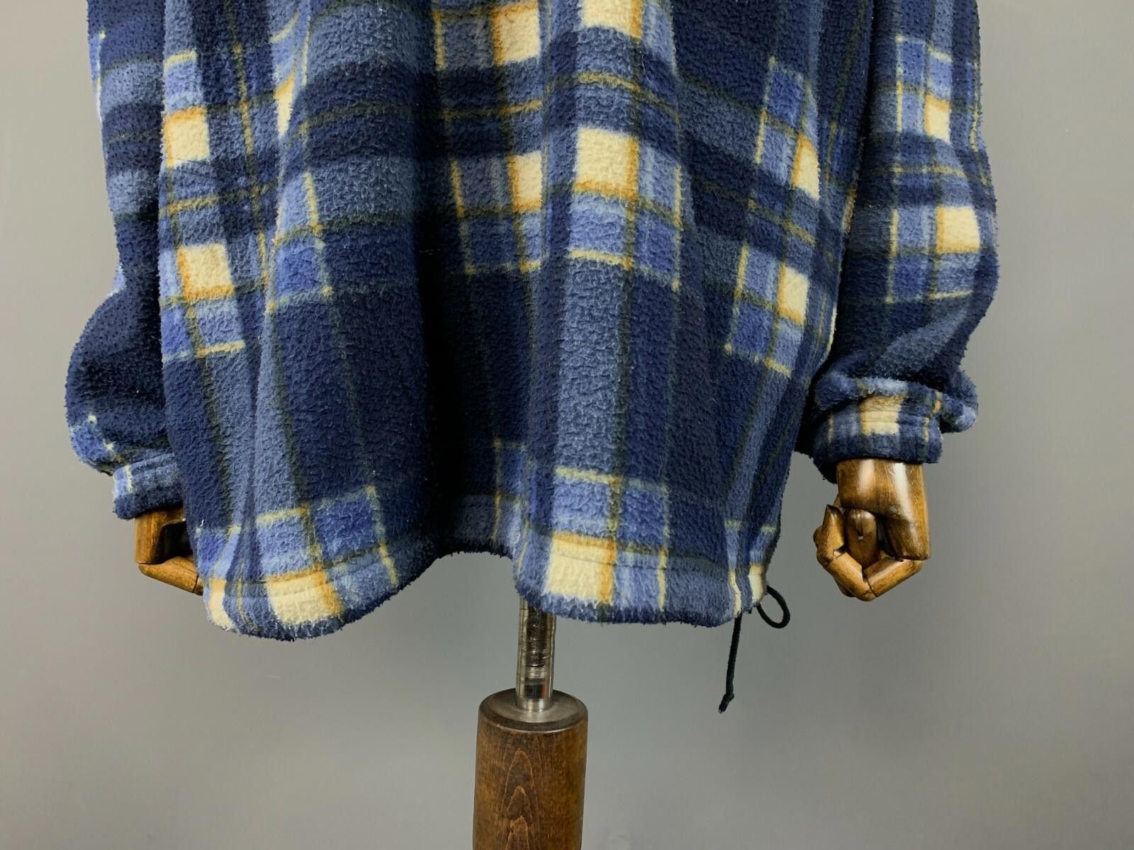 Paul & Shark Paul & Shark Yachting Vintage Blue Check 1/4 Jacket Size 2XL Size US XXL / EU 58 / 5 - 3 Thumbnail