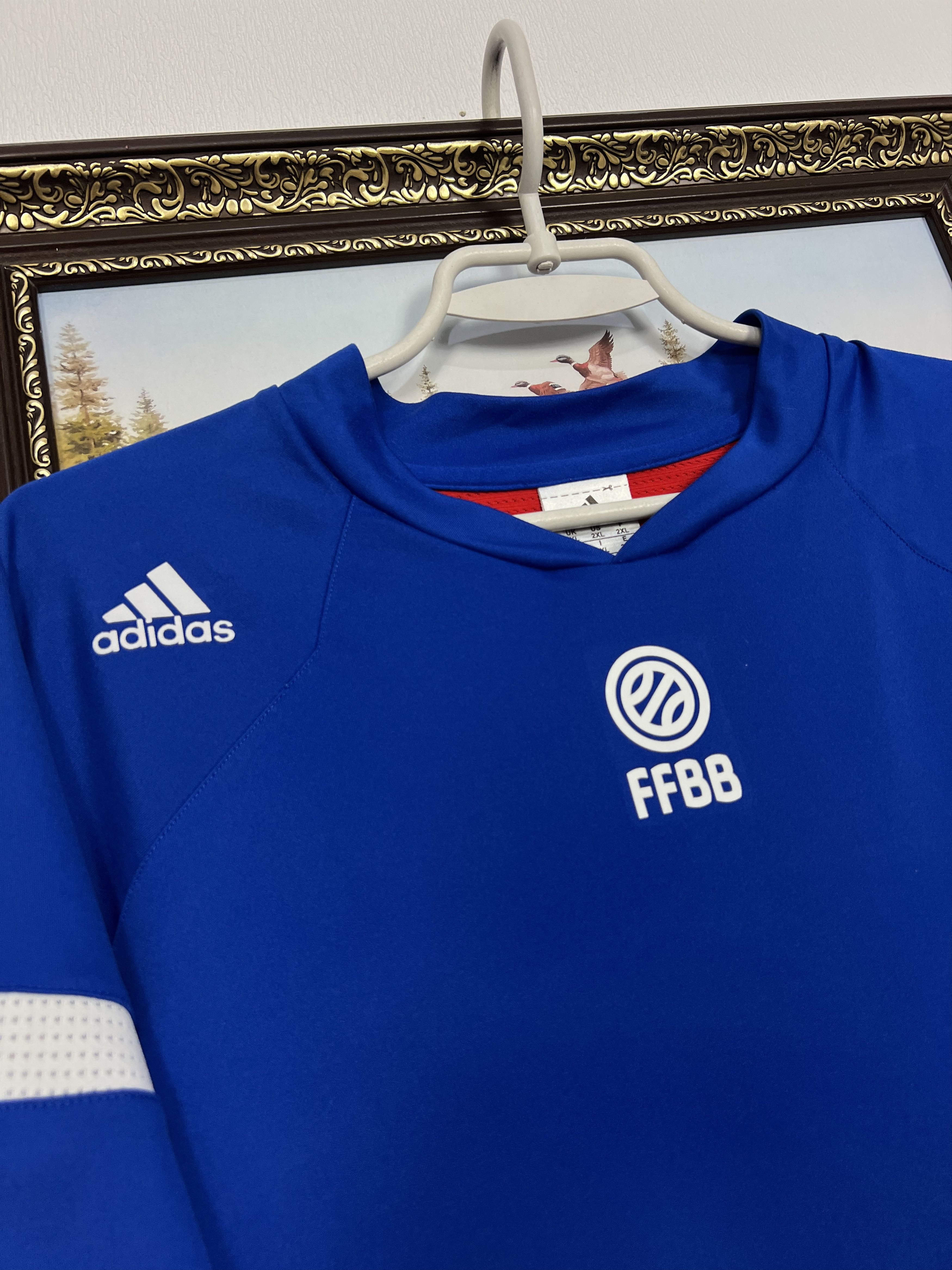 Adidas France Jersey Basketball National Team Trikot Shirt Rare Size US XXL / EU 58 / 5 - 4 Thumbnail
