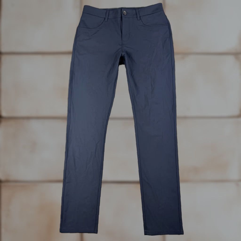 Vuori Meta Pants Mens 30x30 Blue Slim Fit Performance Athleisure Stretch V430 S
