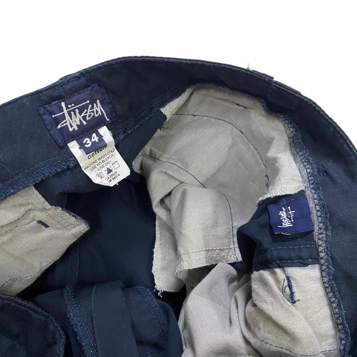 Stussy Stussy cargo pant made in usa Size US 34 / EU 50 - 18 Thumbnail