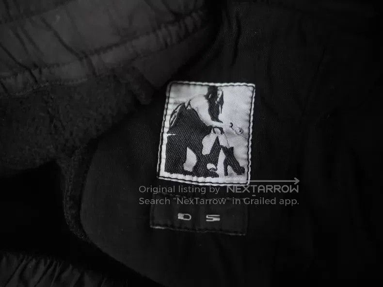 Rick Owens RICK OWENS size M Black Drawstring Low Rise Pants Size US 27 - 6 Thumbnail