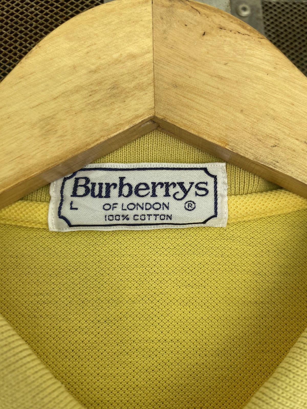Burberry Vintage Burberrys Poloshirt Size US L / EU 52-54 / 3 - 3 Thumbnail