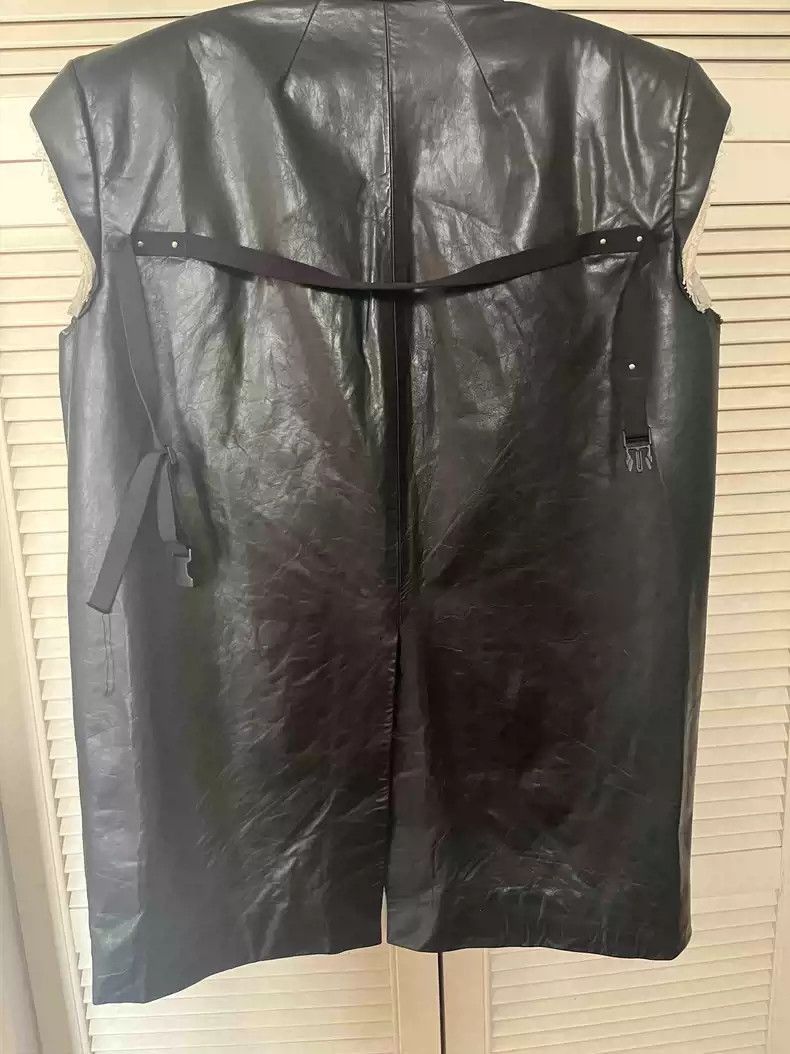 Rick Owens Rick Owens Long vest in cowhide-2505 Size US M / EU 48-50 / 2 - 2 Thumbnail