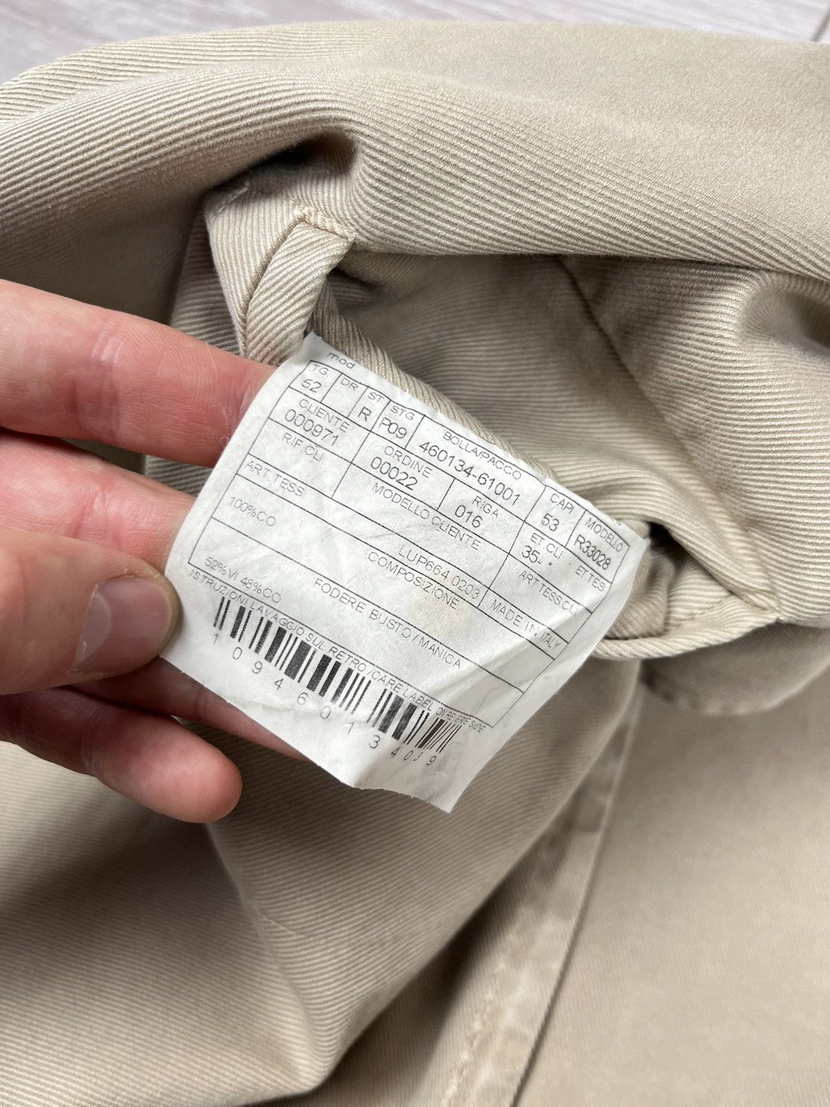 Boglioli Boglioli Coat Luxury Cotton Beige Blazer Jacket 52 size Size US L / EU 52-54 / 3 - 13 Thumbnail