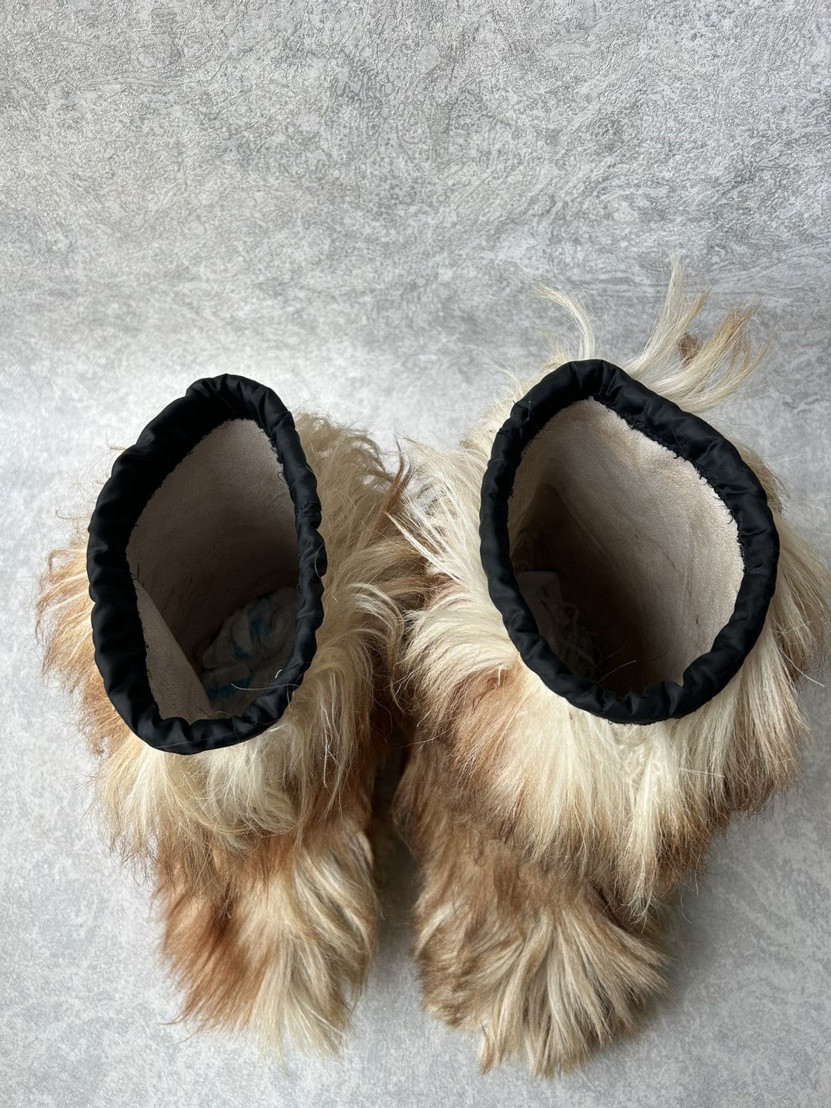 Saba Vintage Y2K Goat Fur Yeti Winter Boots Rick Owens Style Size US 7 / IT 37 - 10 Thumbnail