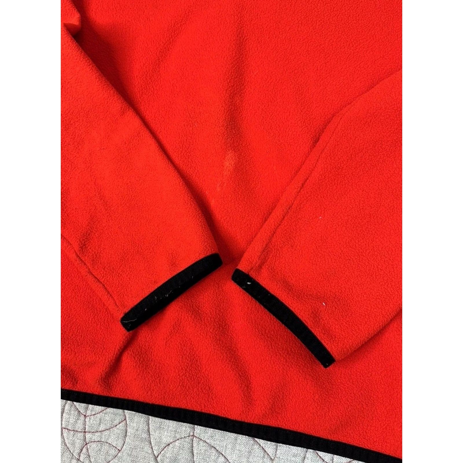 The North Face The North Face TKA Glacier Fleece Jacket Men M Red Snap-Neck Pullover Jacket Size US M / EU 48-50 / 2 - 3 Thumbnail