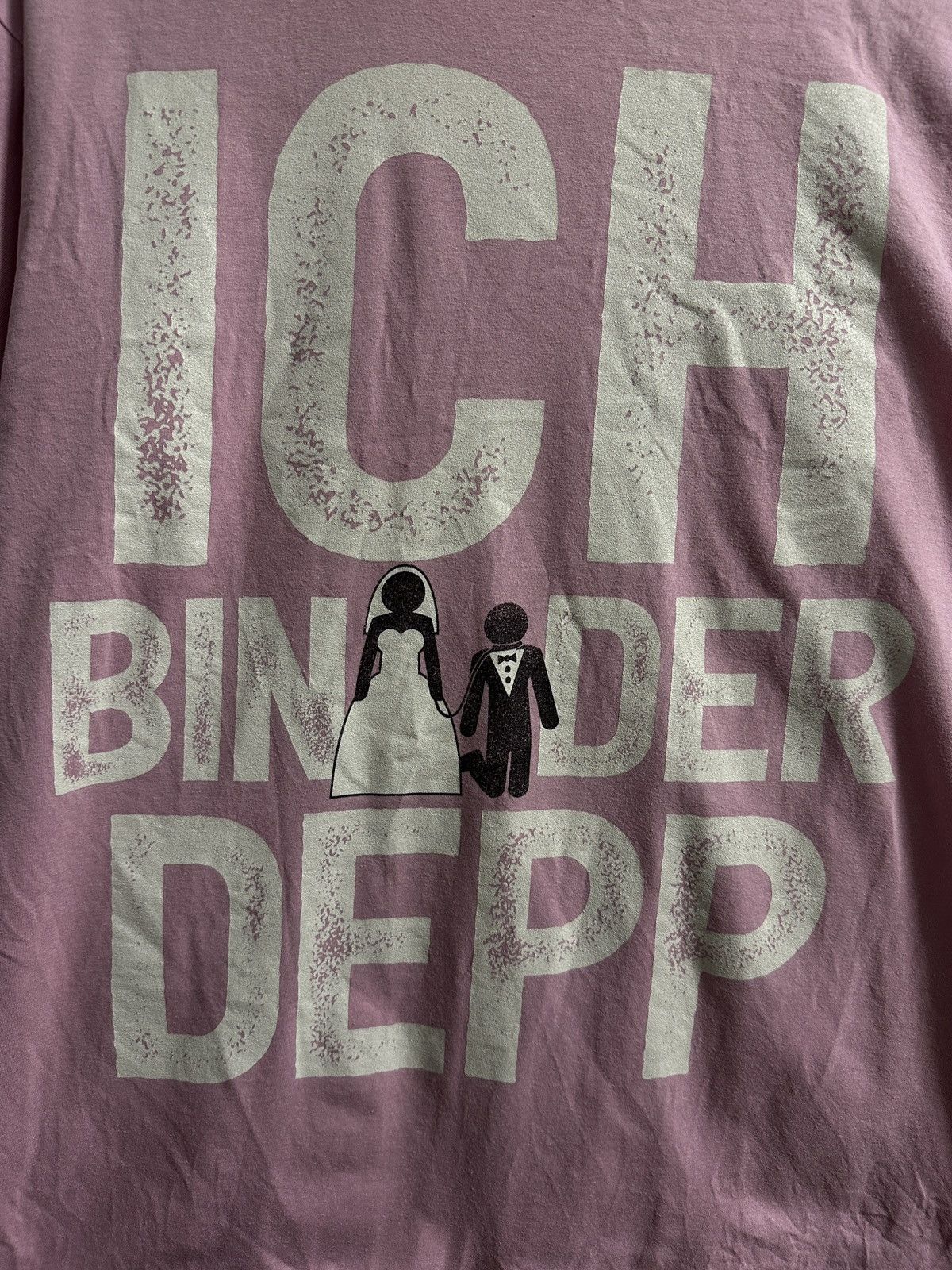 Vintage Rare Vintage Humor T-Shirt Ich Bin Der Dep. Size US L / EU 52-54 / 3 - 2 Thumbnail
