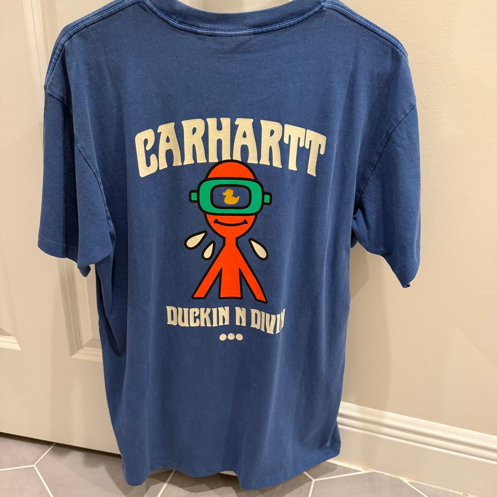 Carhartt Wip Carhartt WIP Duckin N Divin Tee Size US S / EU 44-46 / 1 - 1 Thumbnail