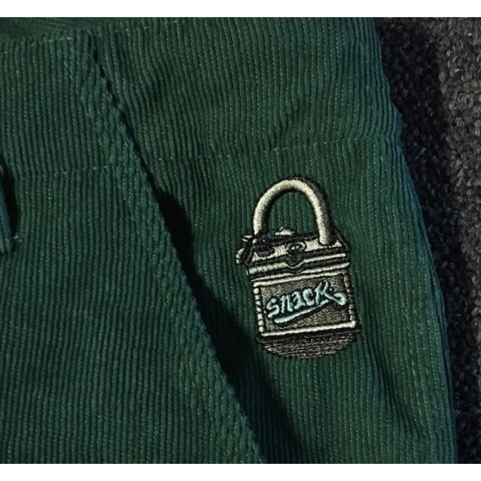 Vintage VINTAGE Snack Skateboards Unlock Corduroy Cargo Pants XXL Polar Skate Co Mens 2XL Green Cargo Pants 80s 90s Skateboarding Big Boy TOA GX1000 Size US 39 - 2 Thumbnail