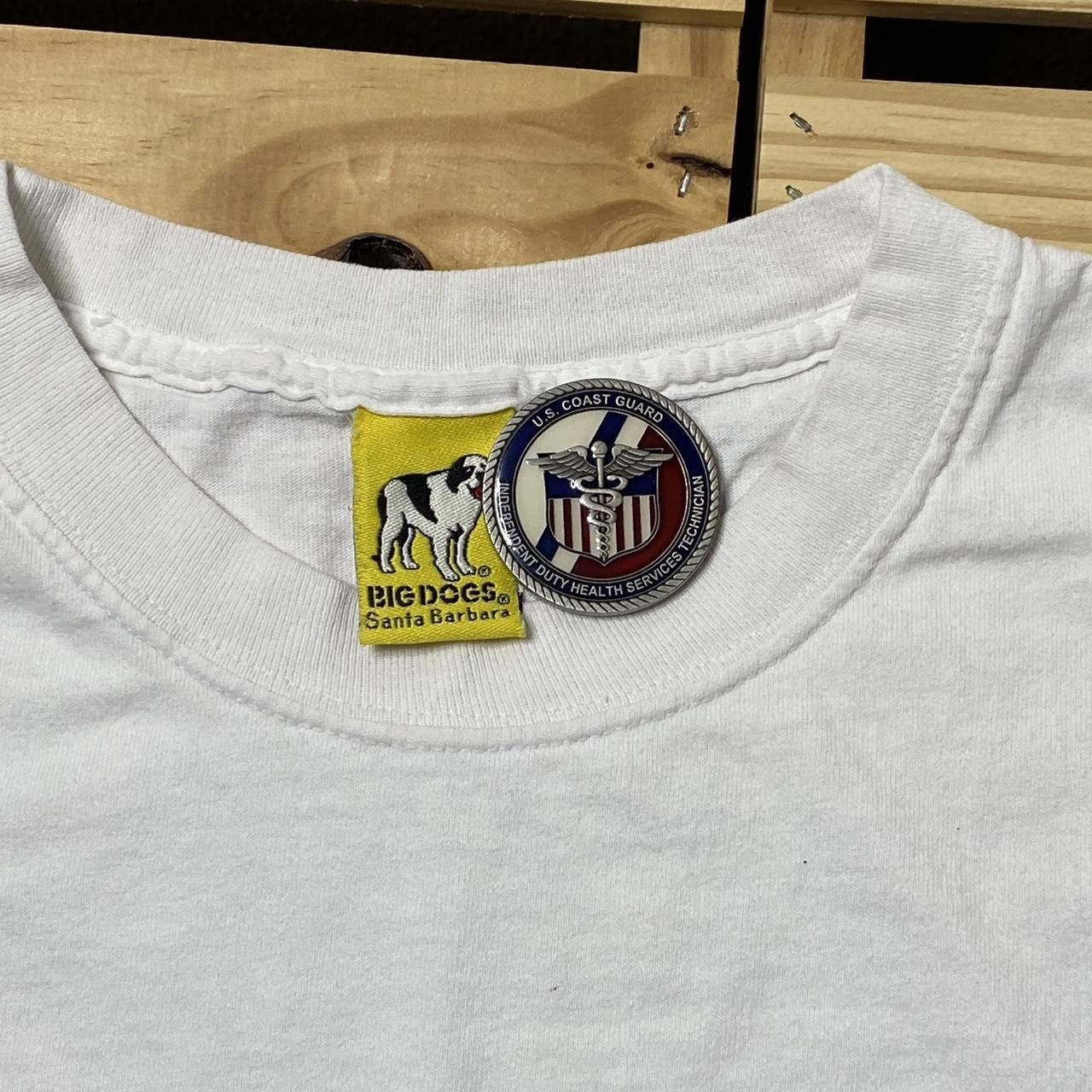 Big Dogs Vintage Big Dog 2001 White Cartoon Nature Tee Size Large Size US L / EU 52-54 / 3 - 4 Thumbnail