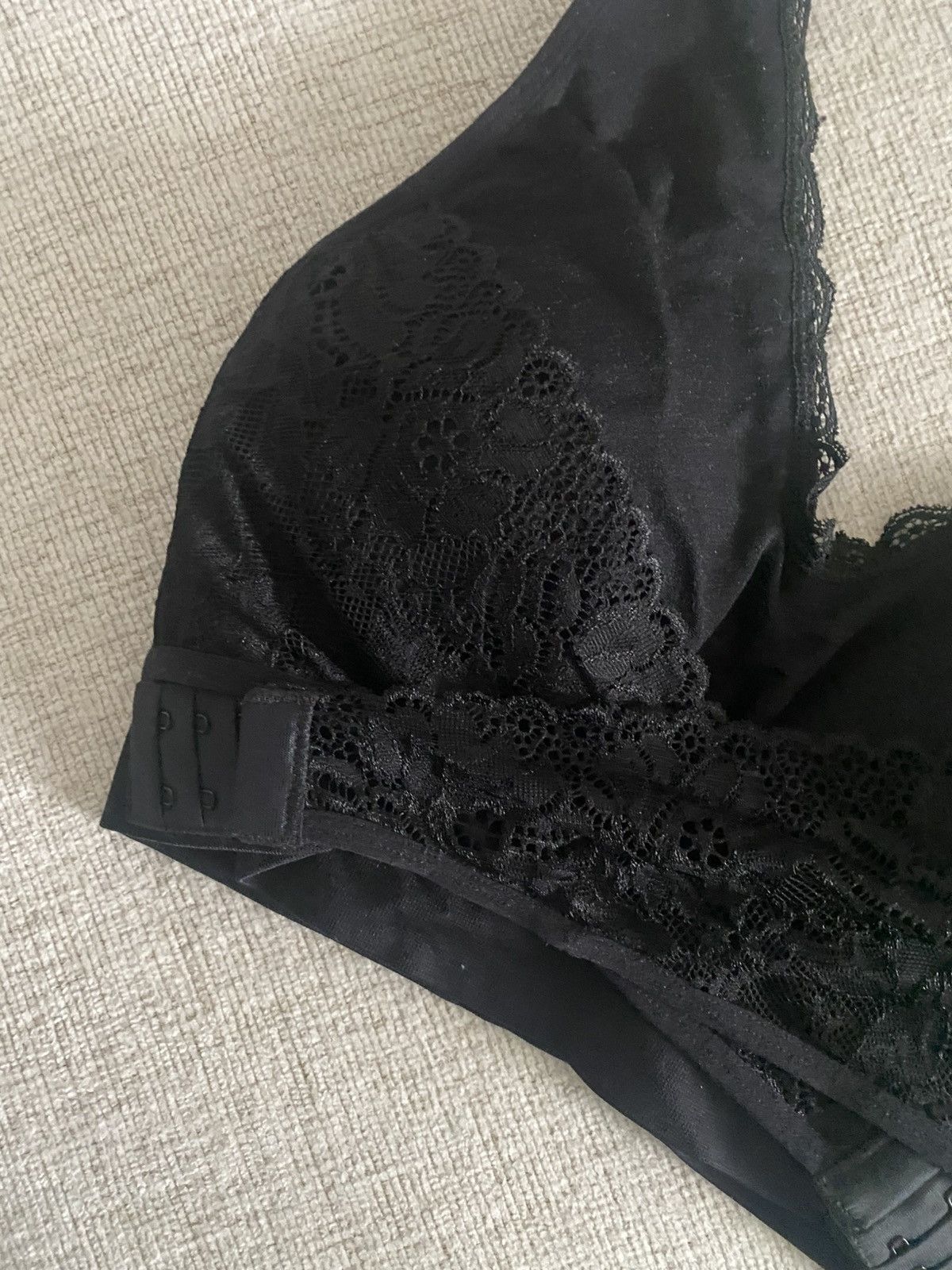 Other Womens cross side buckle lace no wired bralette bra NWOT Size ONE SIZE - 5 Thumbnail