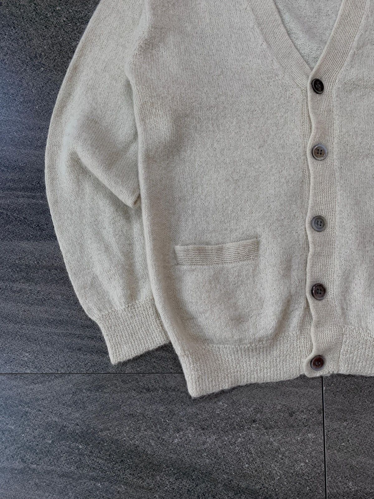 Yohji Yamamoto Ys for Men Mohair Cardigan Size US M / EU 48-50 / 2 - 4 Thumbnail