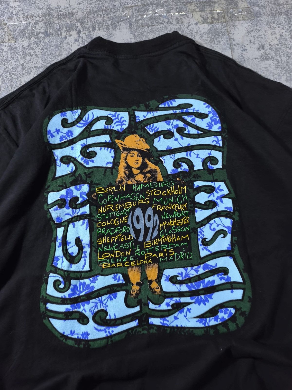 Vintage vintage 1992 the black crows high as the moon eu tour Size US XL / EU 56 / 4 - 3 Thumbnail