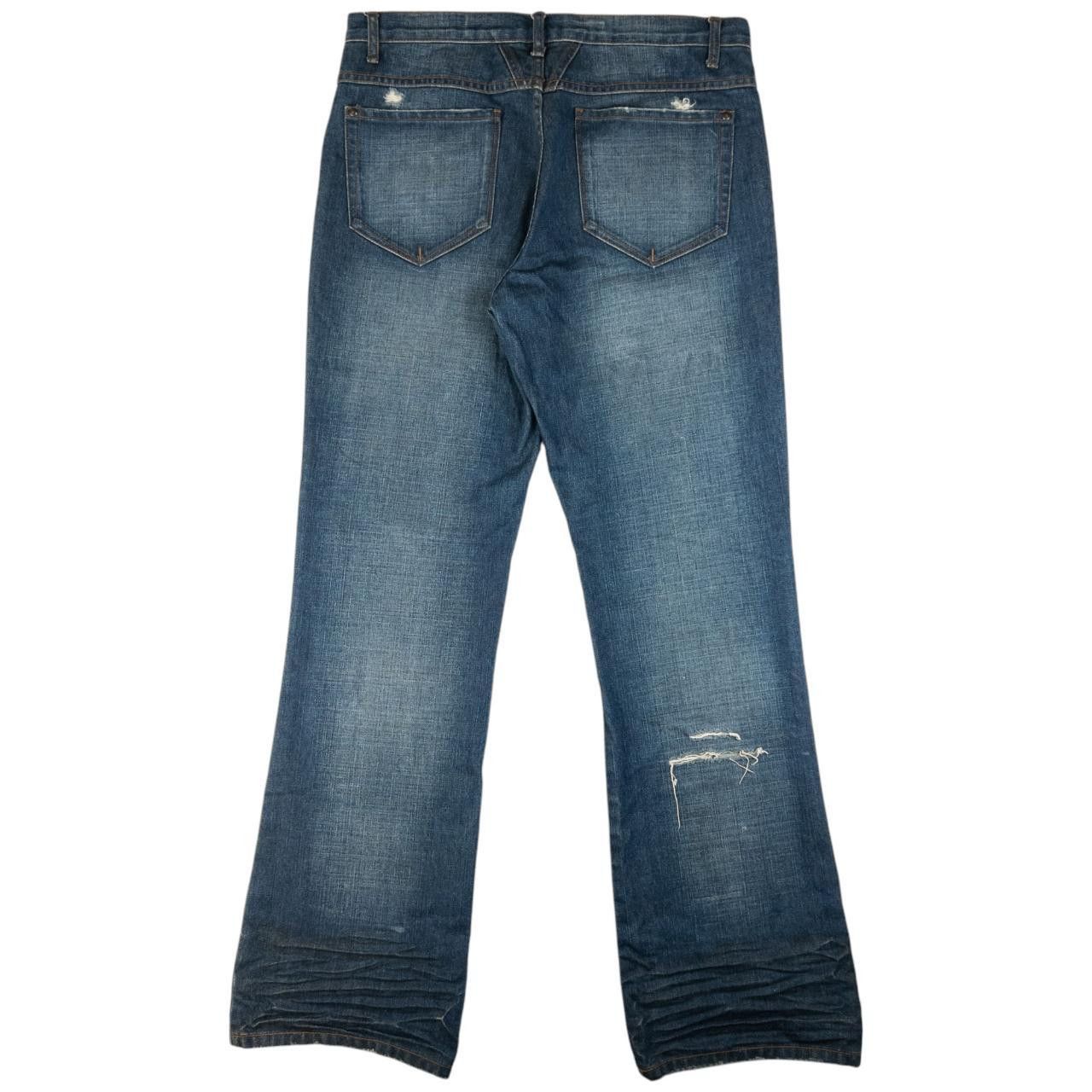 Marithe + Francois Girbaud Vintage Marithe Francois Girbaud Batik Dragon Denim Jeans 34 Size US 34 / EU 50 - 2 Thumbnail
